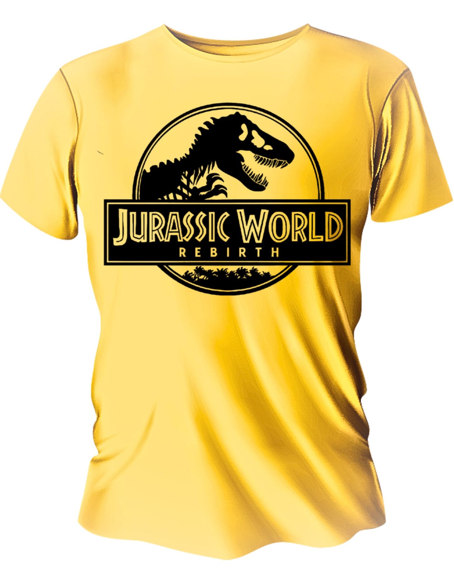 Camisa Manga Corta Para Niños - Jurassic World Rebirth