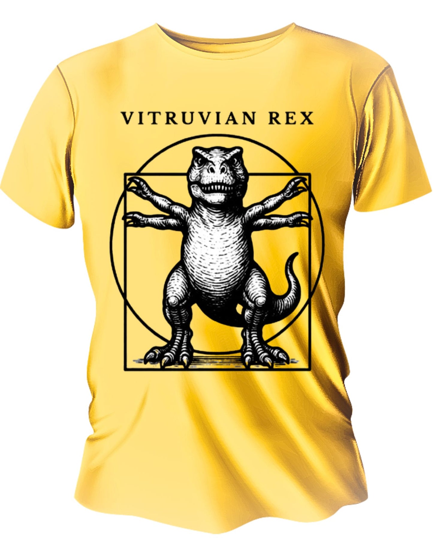 Camisa Manga Corta - Vitruvian Rex