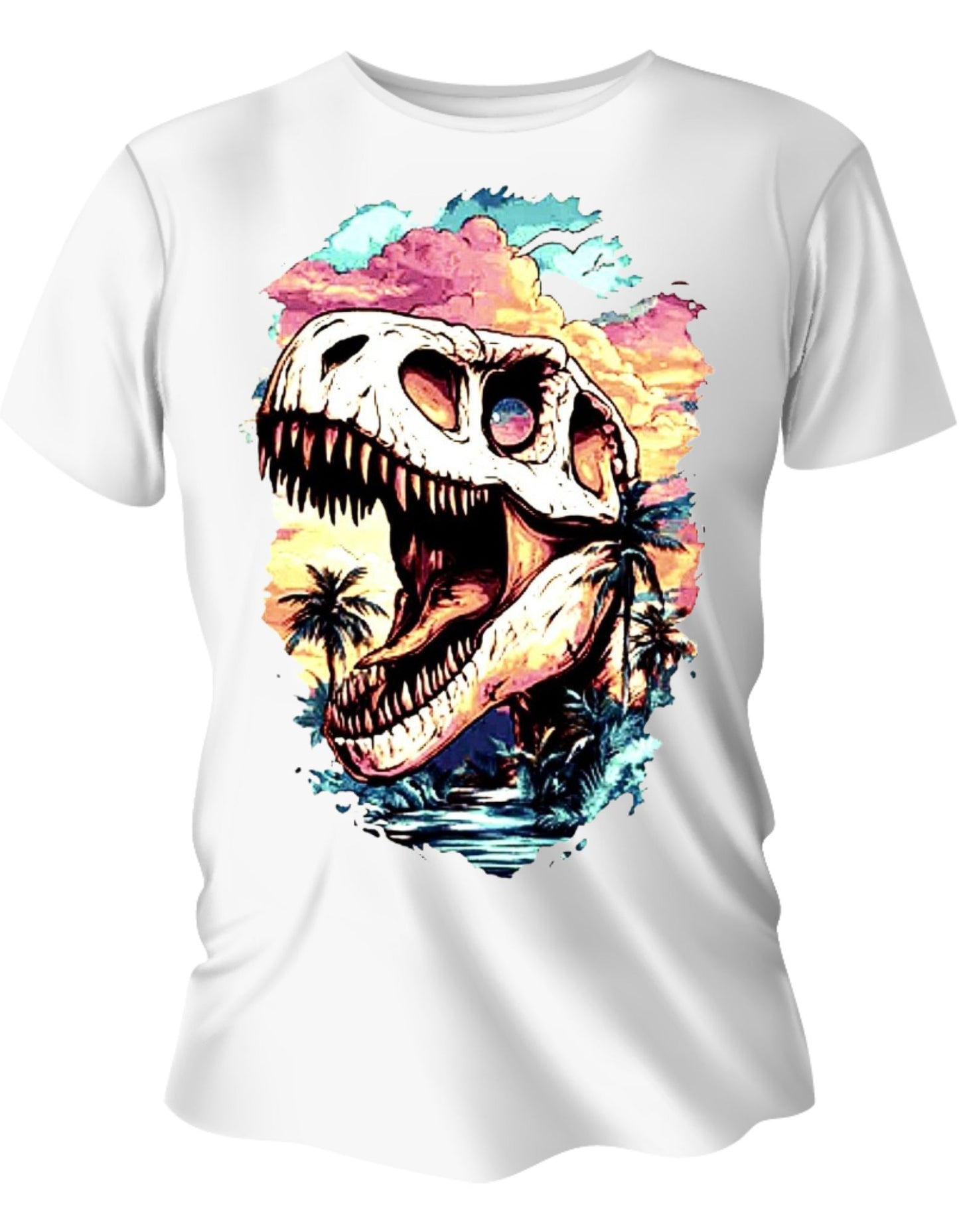 Camisa Manga Corta - Dino Sunset