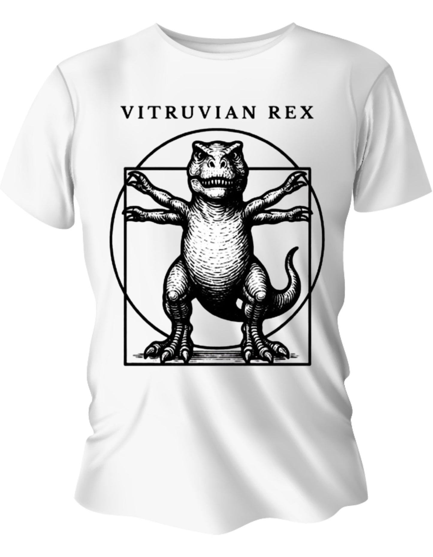 Camisa Manga Corta - Vitruvian Rex