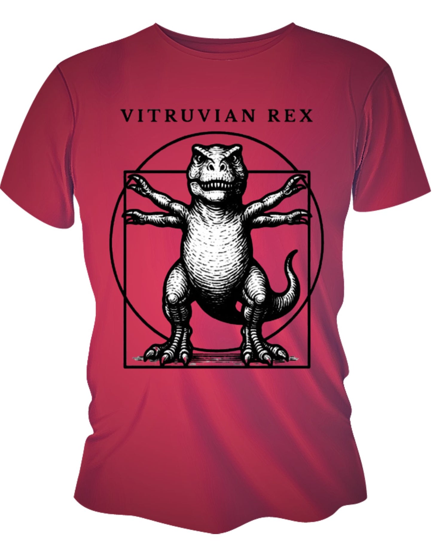 Camisa Manga Corta - Vitruvian Rex