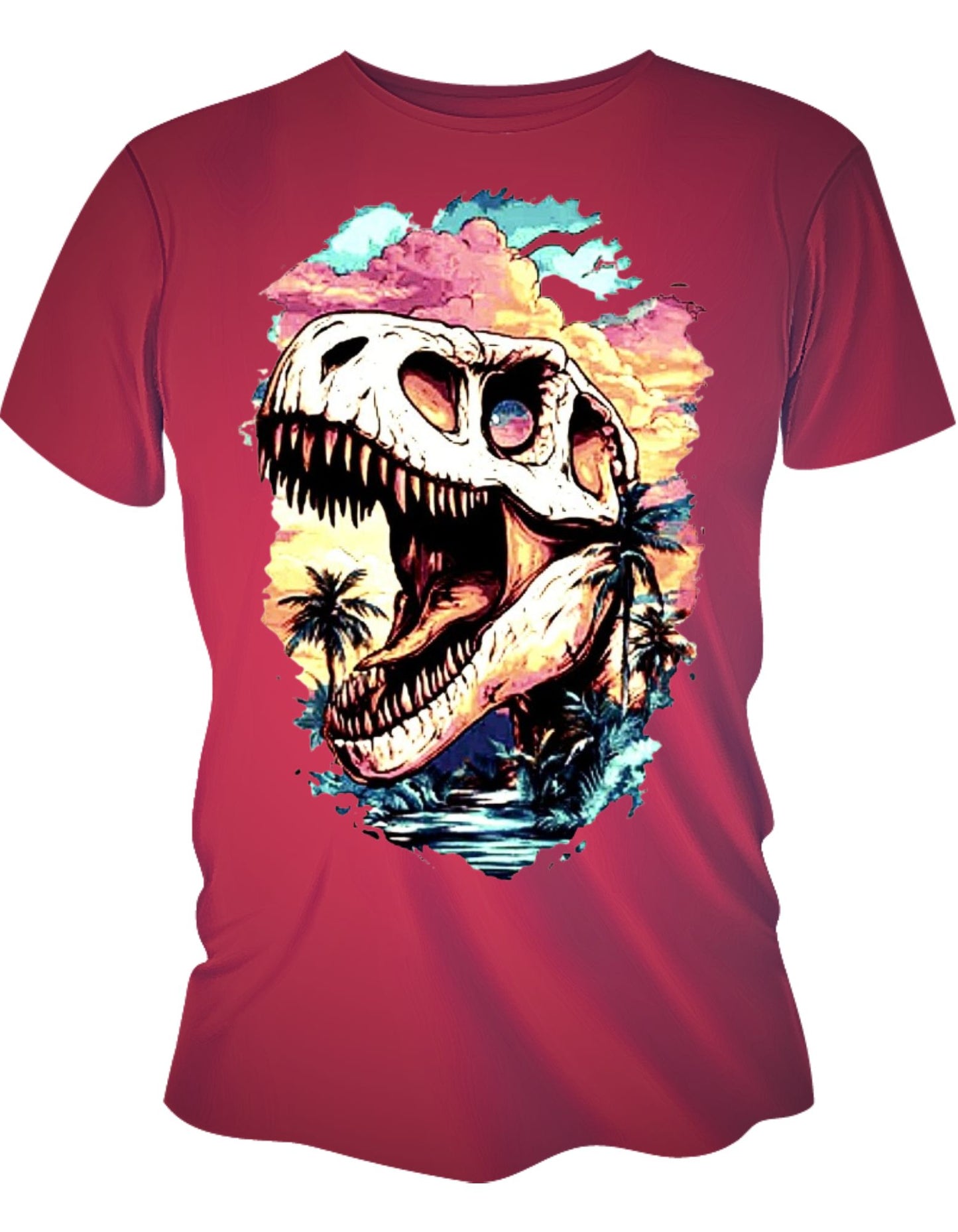 Camisa Manga Corta - Dino Sunset
