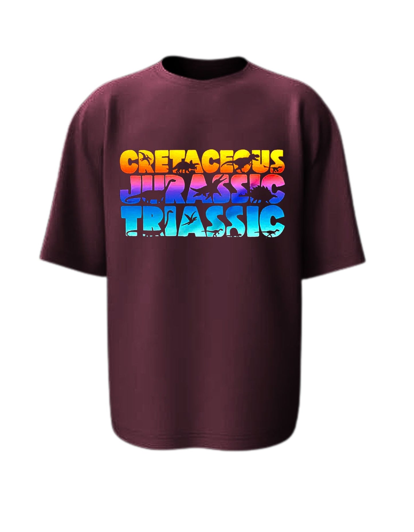 Camisa Manga Corta Oversize - Los Mejores Periodos Geológicos