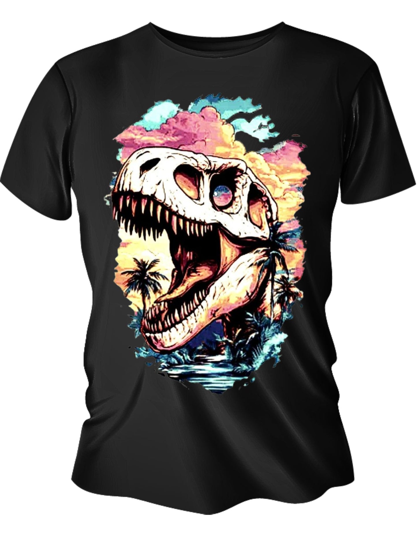 Camisa Manga Corta - Dino Sunset