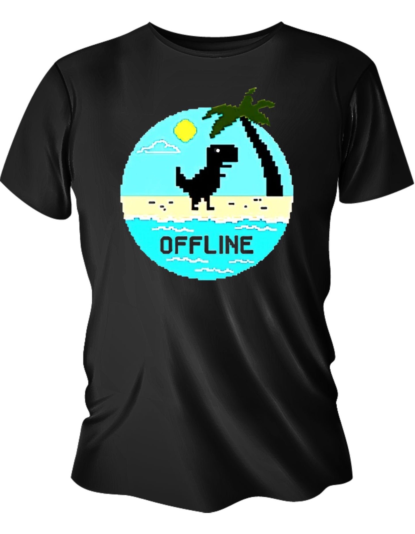 Camisa Manga Corta - T Rex Offline