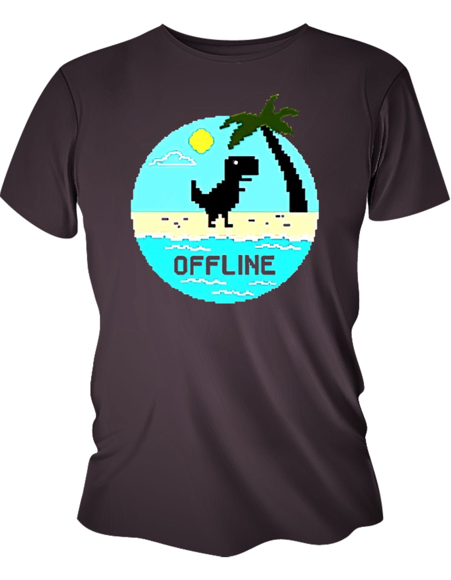 Camisa Manga Corta - T Rex Offline