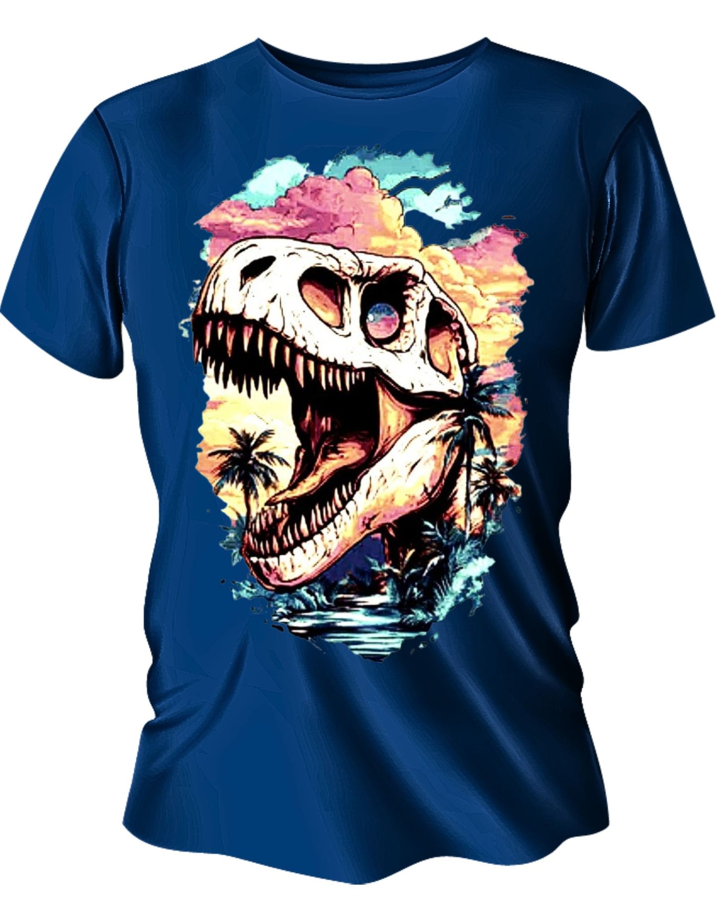 Camisa Manga Corta - Dino Sunset