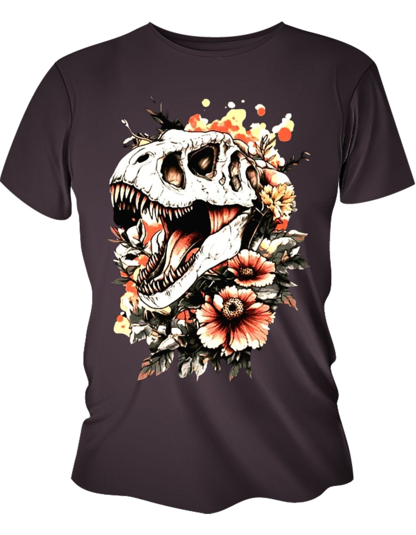Camisa Manga Corta - Dino Flower