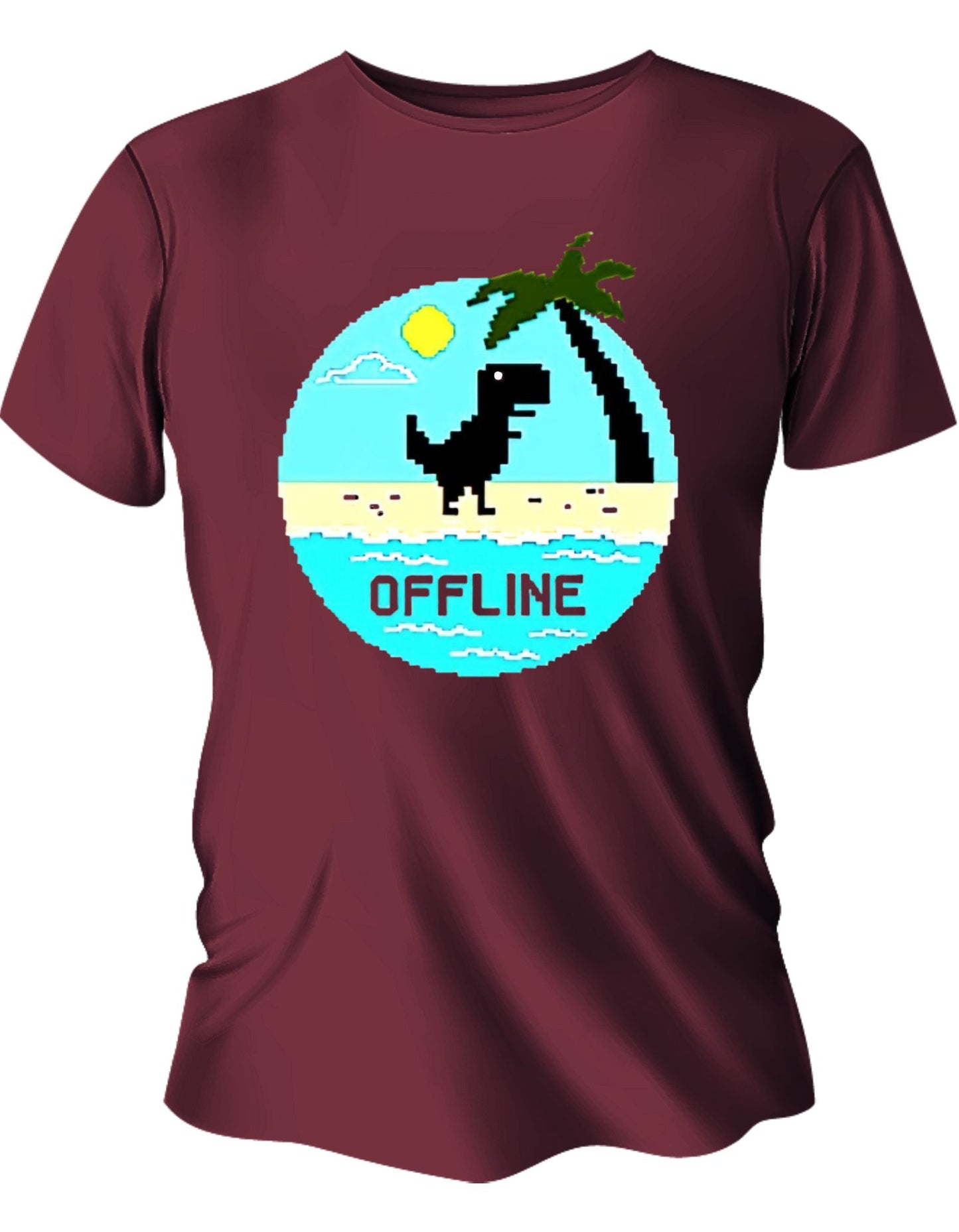 Camisa Manga Corta - T Rex Offline