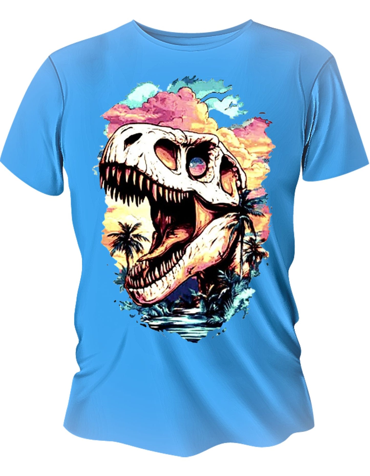 Camisa Manga Corta - Dino Sunset