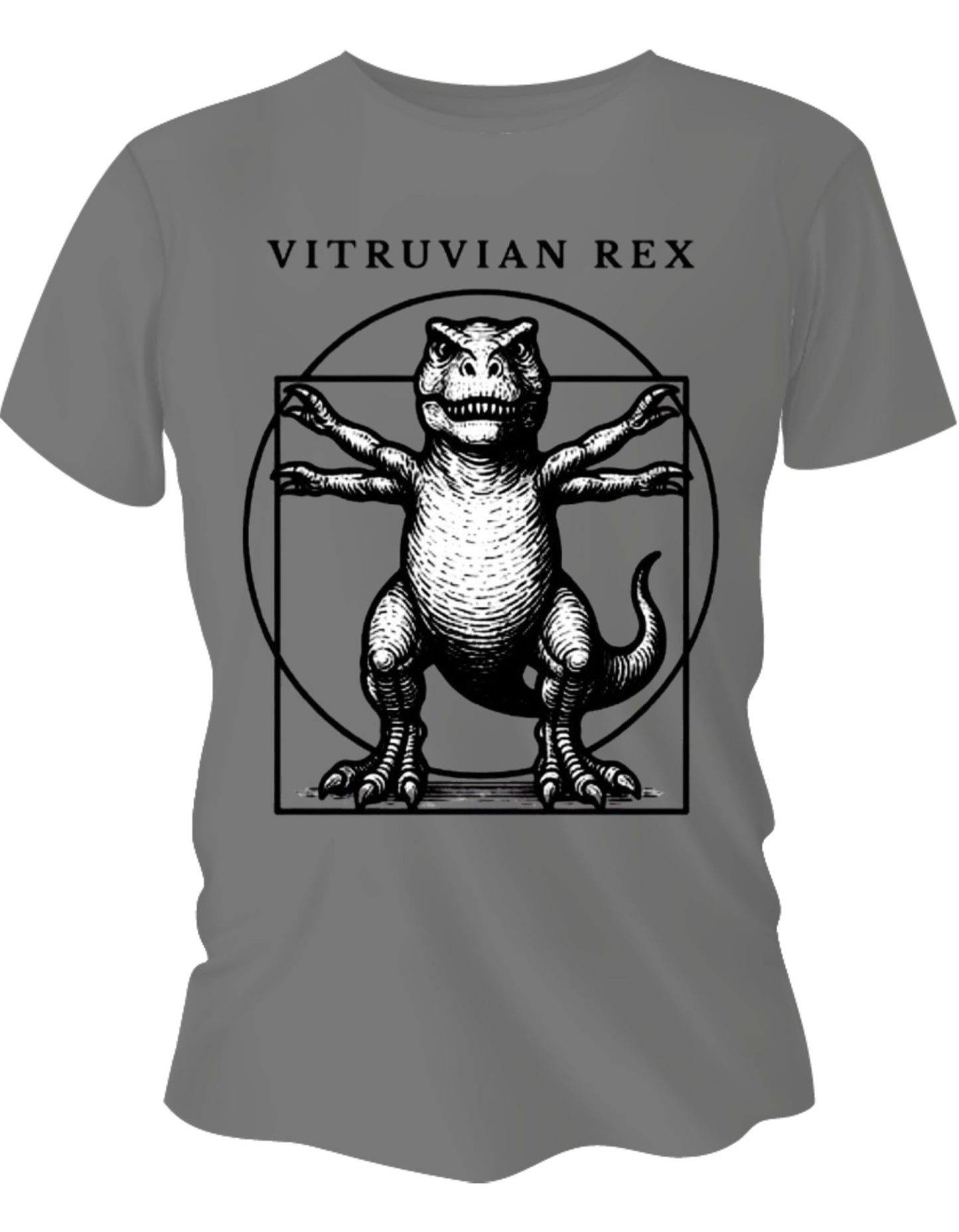 Camisa Manga Corta - Vitruvian Rex