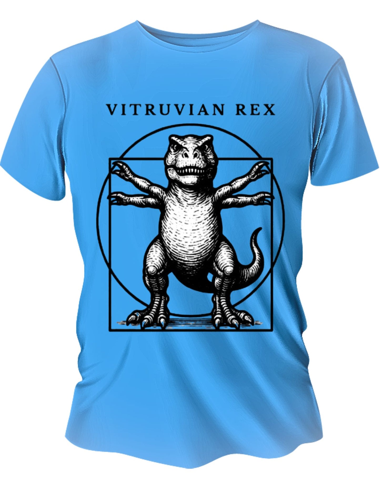 Camisa Manga Corta - Vitruvian Rex