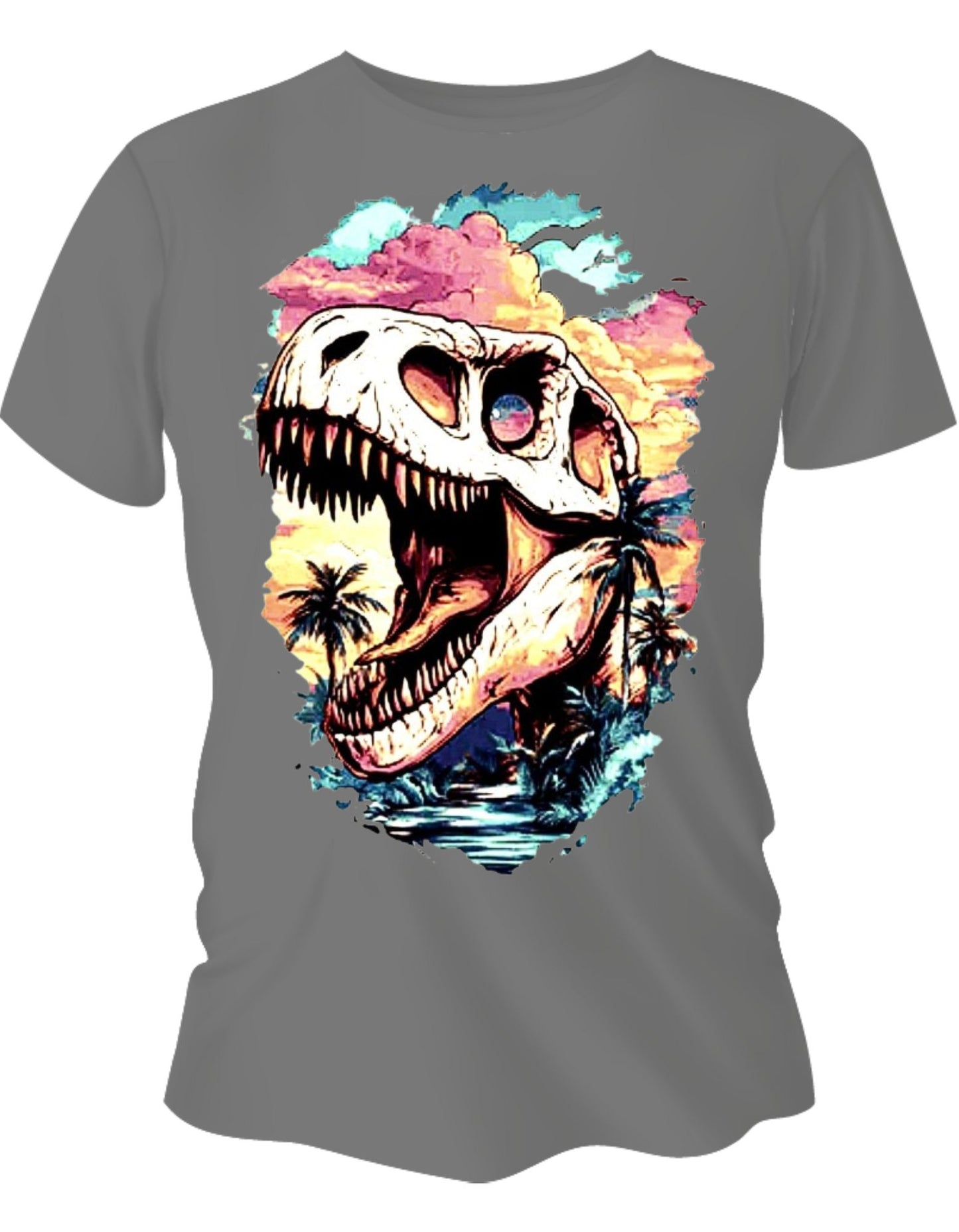 Camisa Manga Corta - Dino Sunset