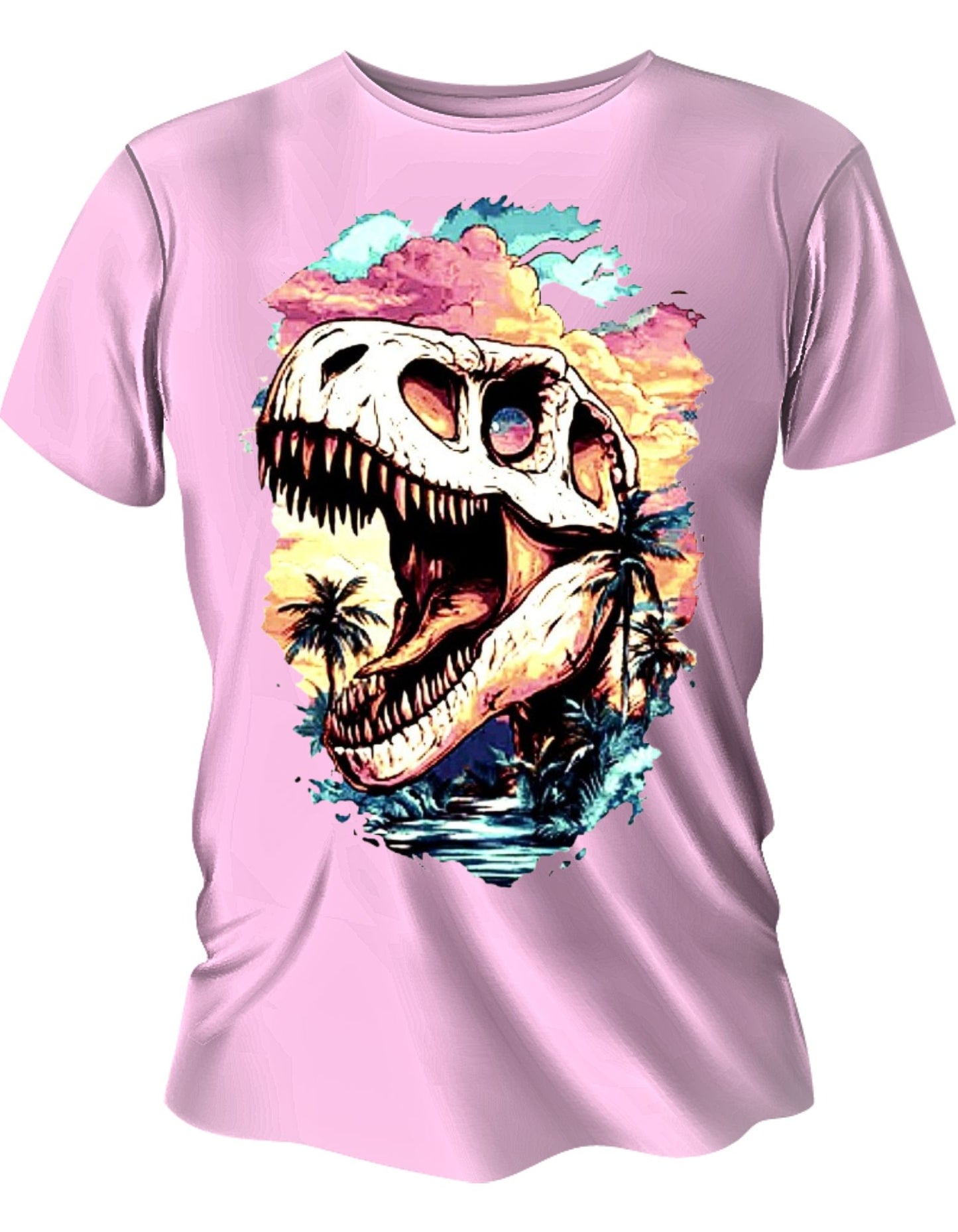 Camisa Manga Corta - Dino Sunset