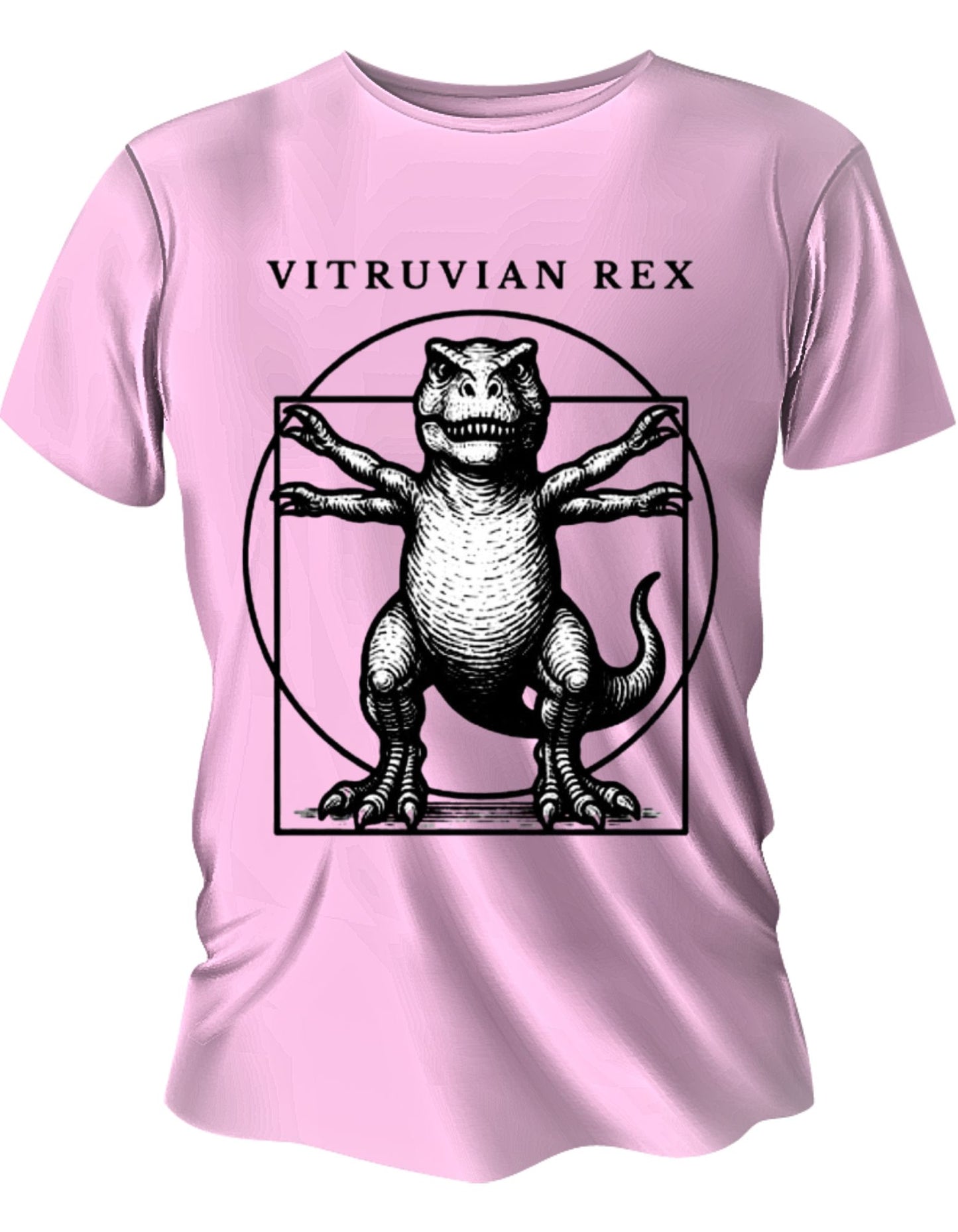 Camisa Manga Corta - Vitruvian Rex