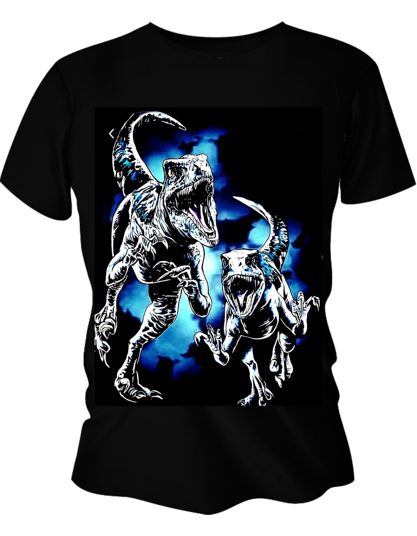 Camisa Manga Corta - Blue and Baby Blue