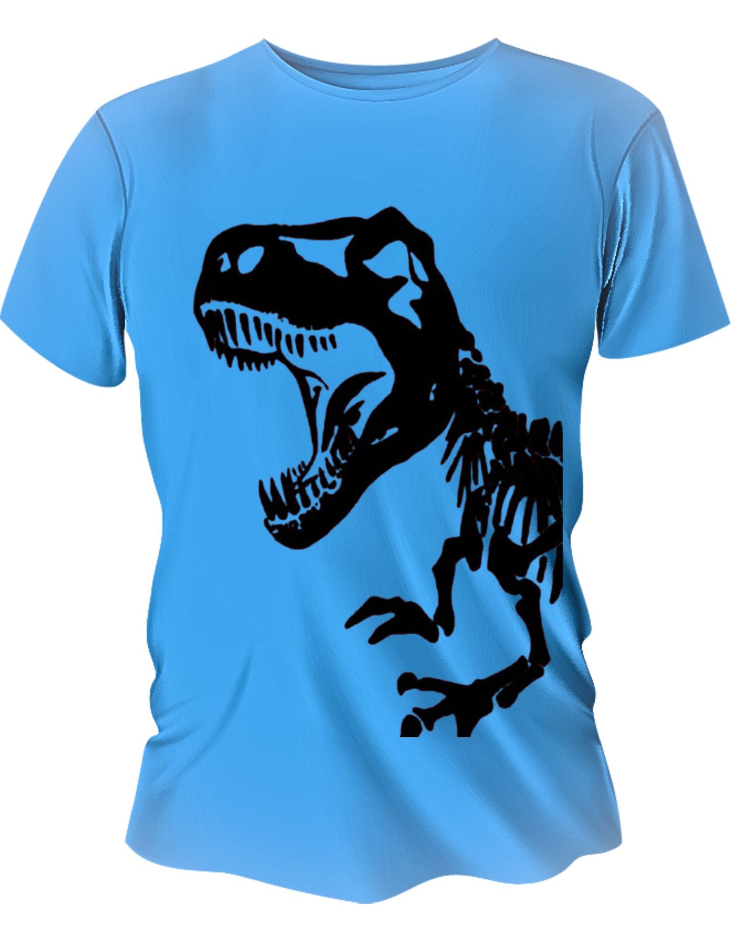 Camisa Manga Corta Para Niños - T Rex