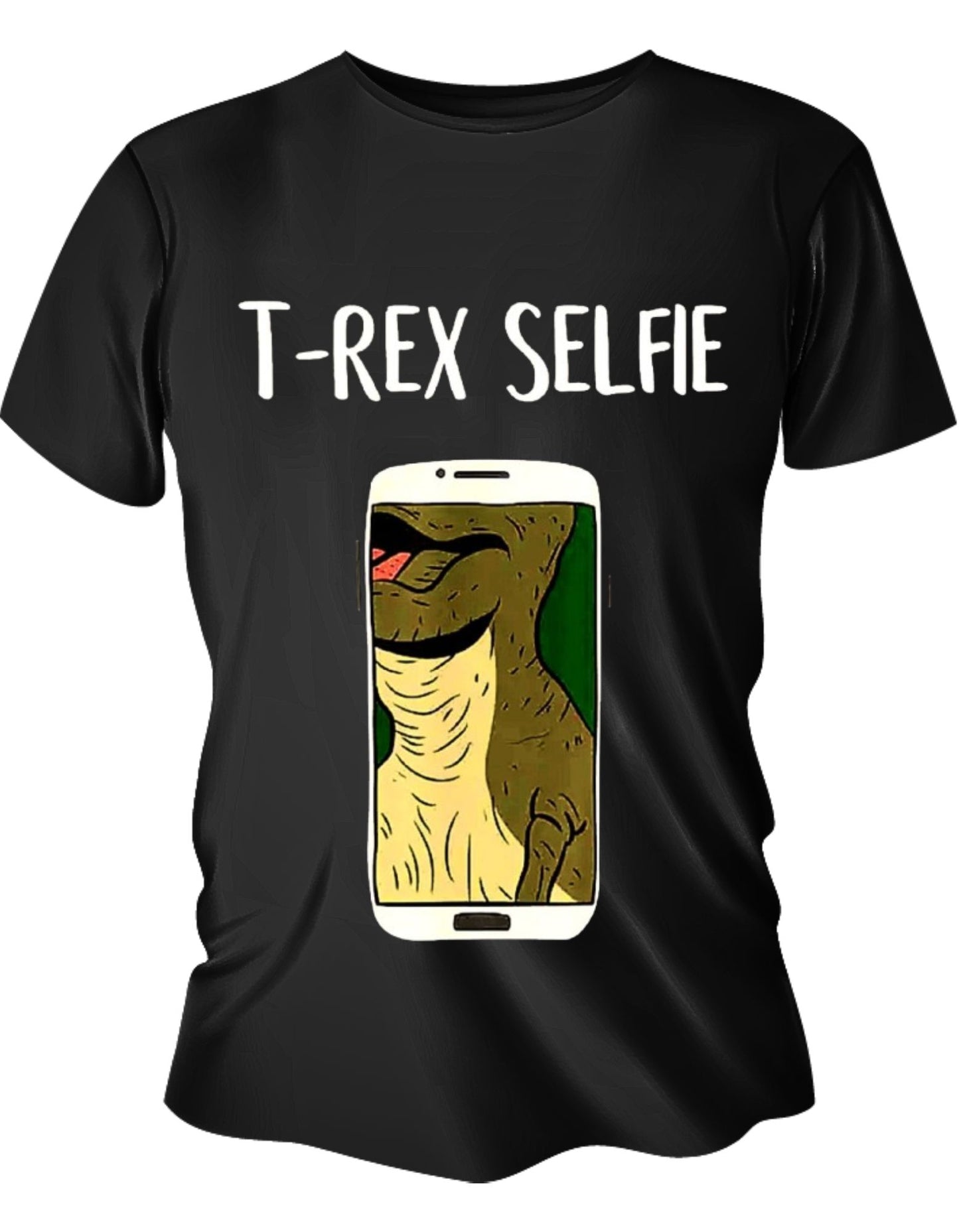 Camisa Manga Corta - T Rex Selfie