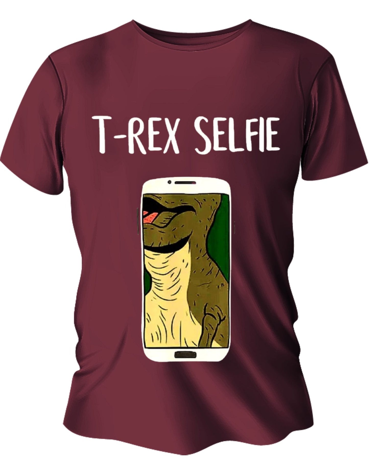 Camisa Manga Corta - T Rex Selfie
