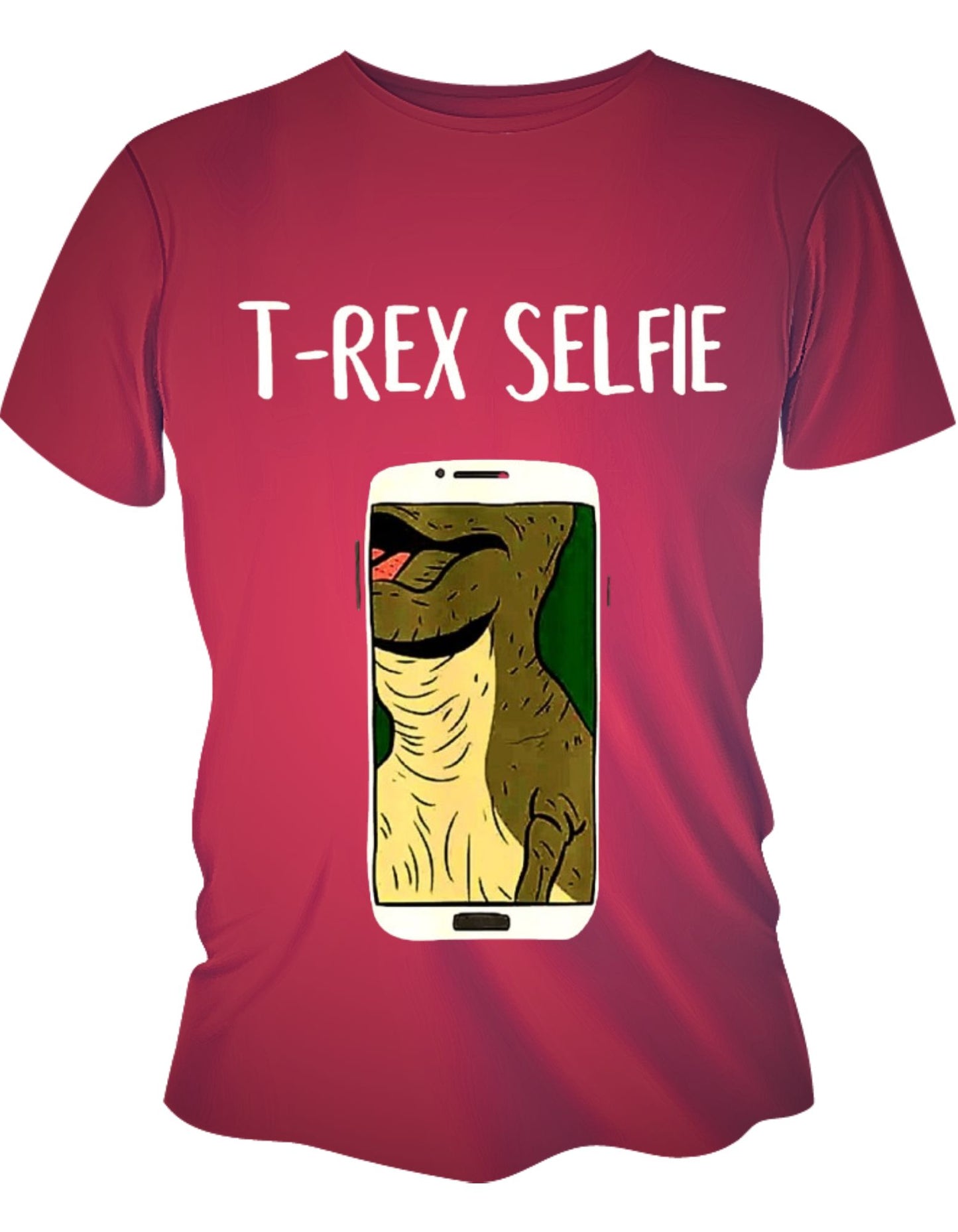 Camisa Manga Corta - T Rex Selfie