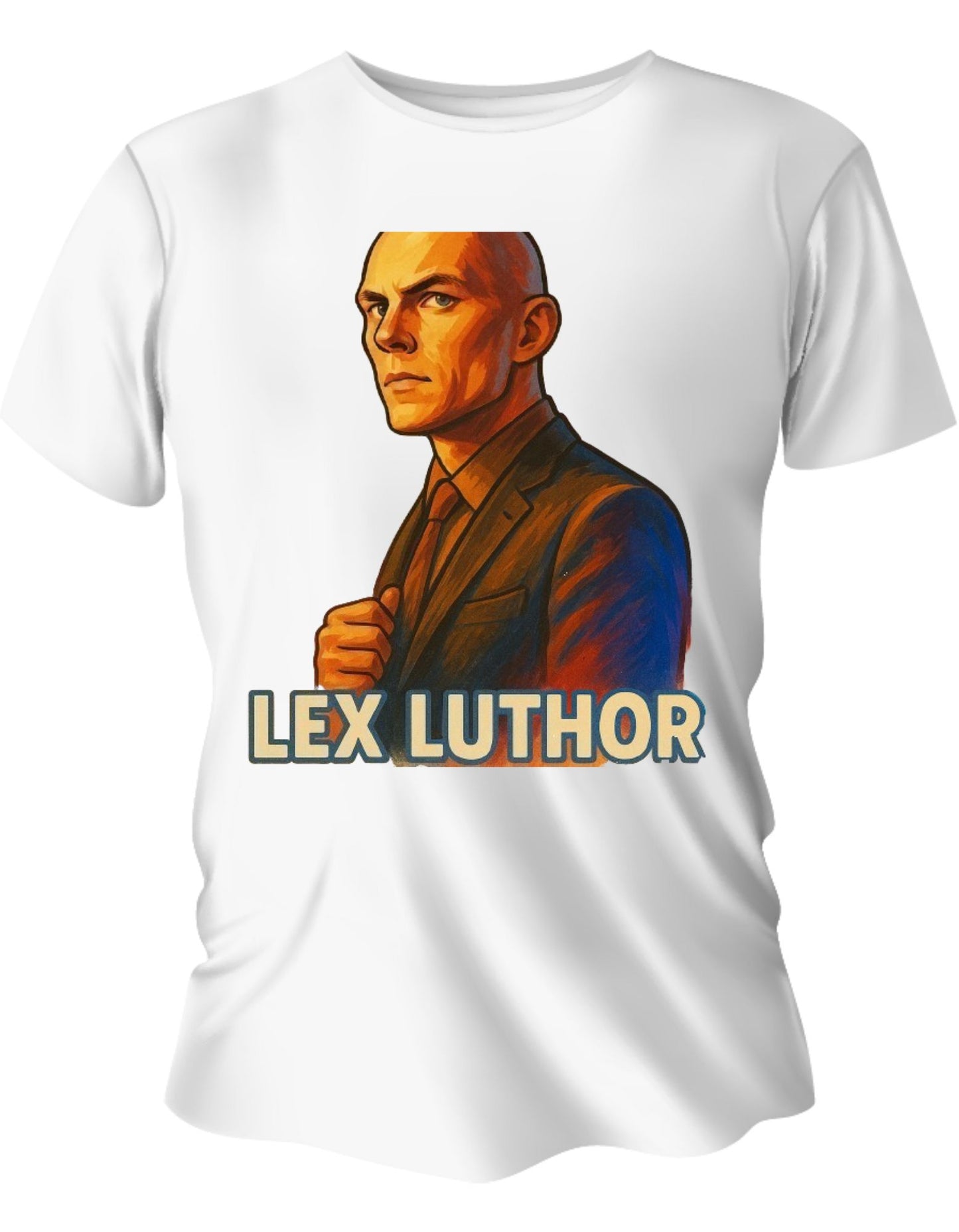 Camisa Manga Corta Para Niños - Lex Luthor