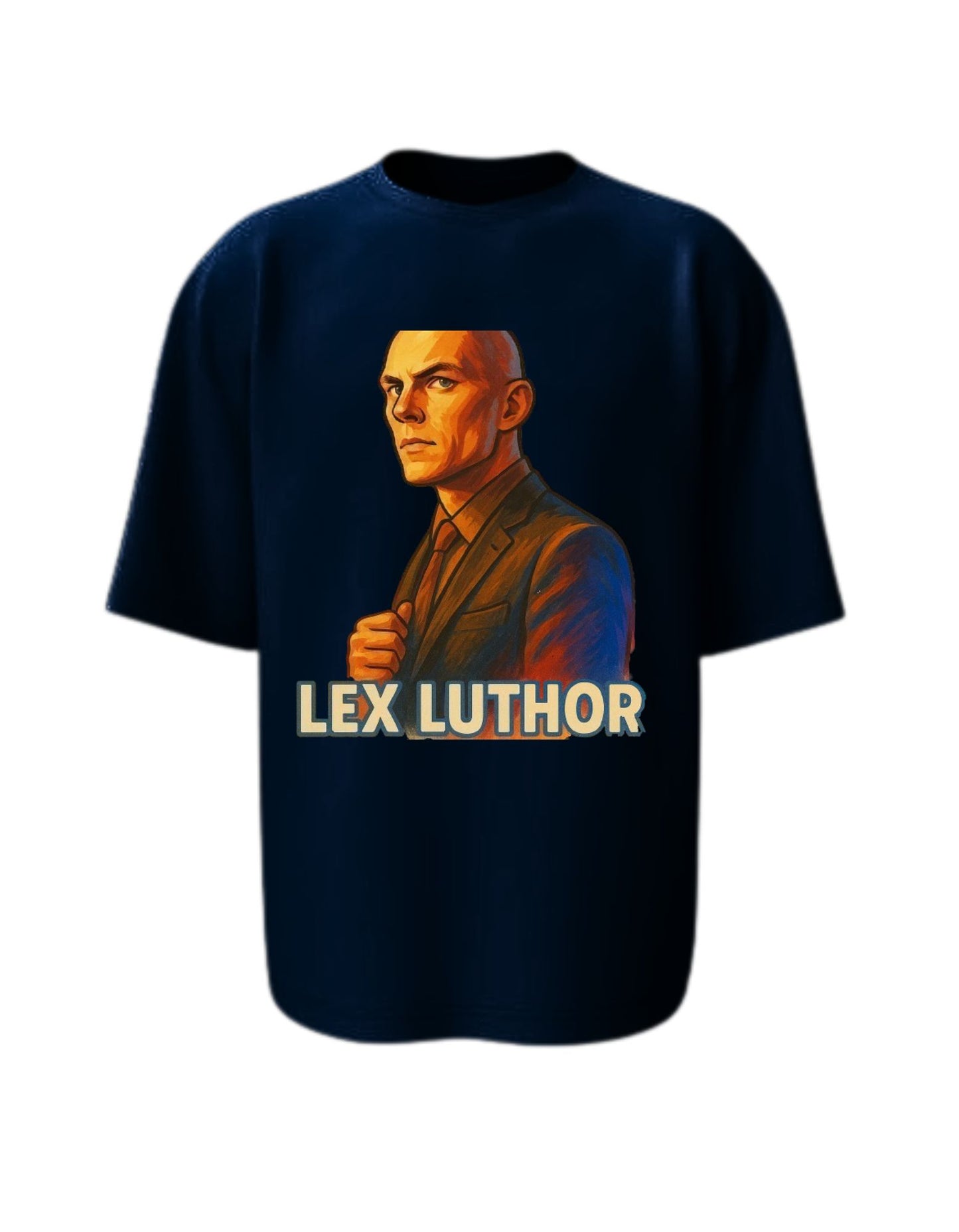 Camisa Manga Corta Oversize - Lex Luthor