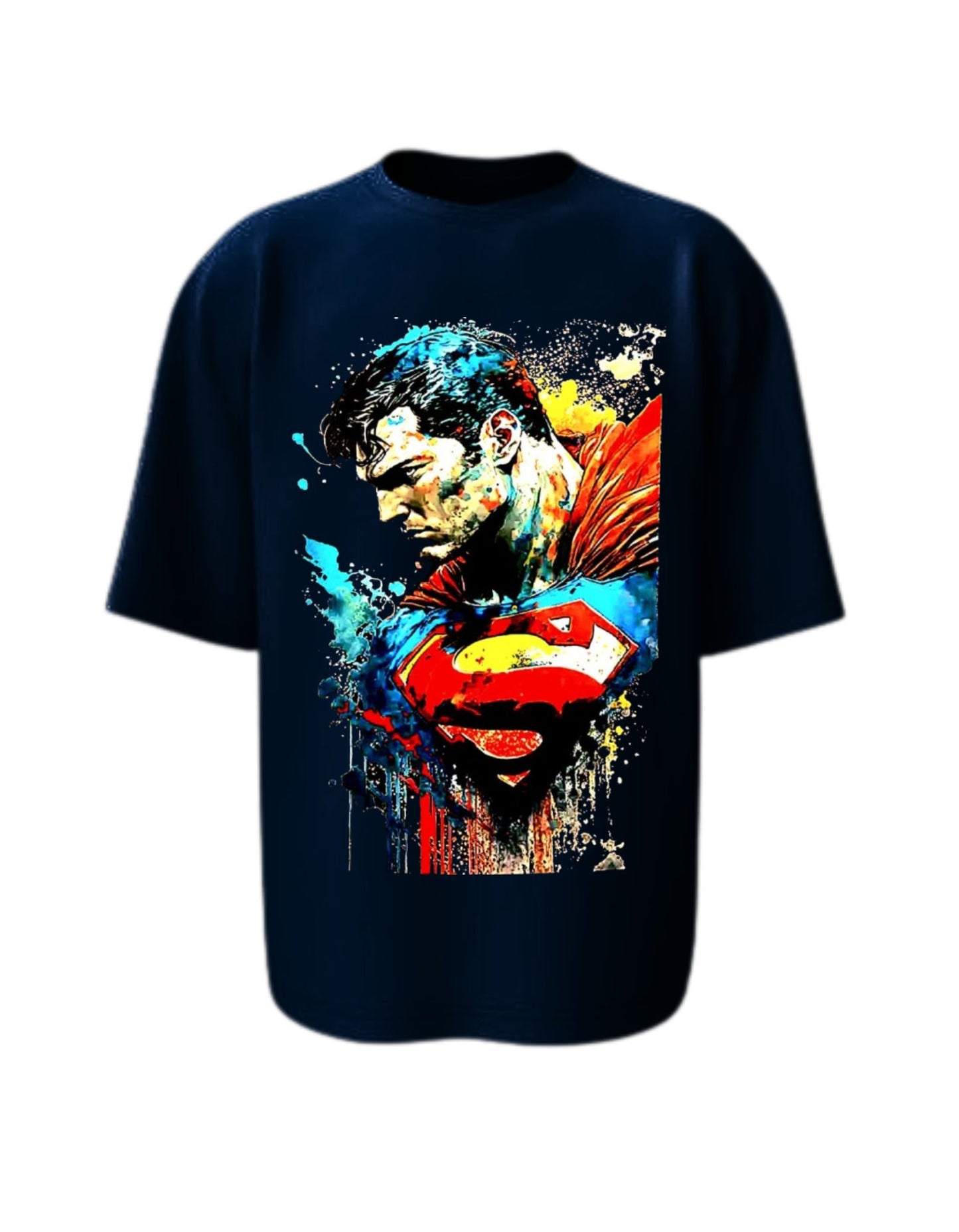 Camisa Manga Corta Oversize - Increíble Superman