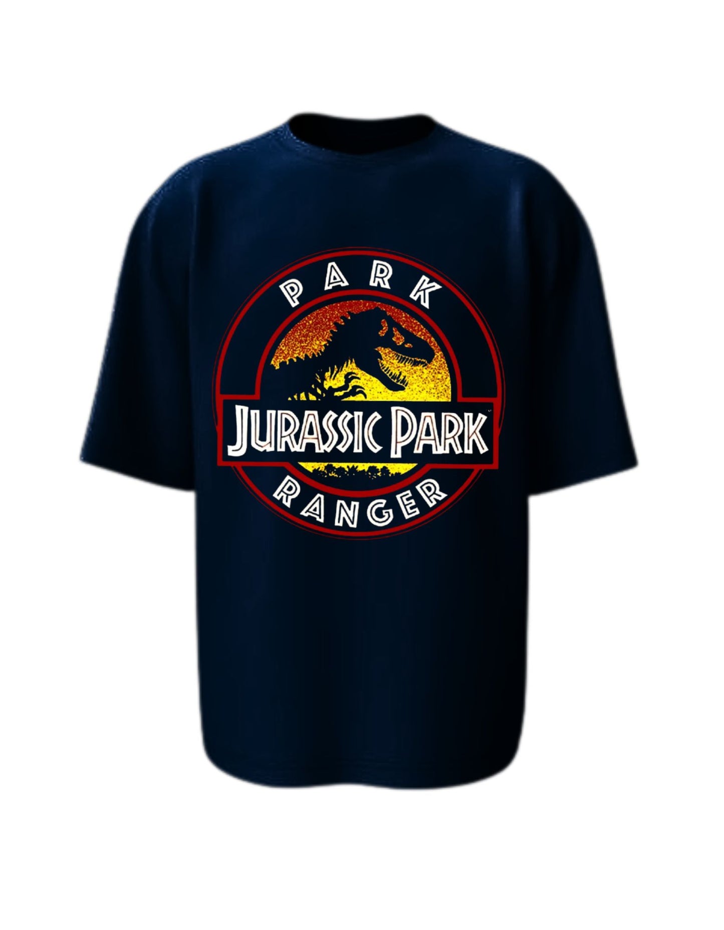 Camisa Manga Corta Oversize - Jurassic Park Ranger