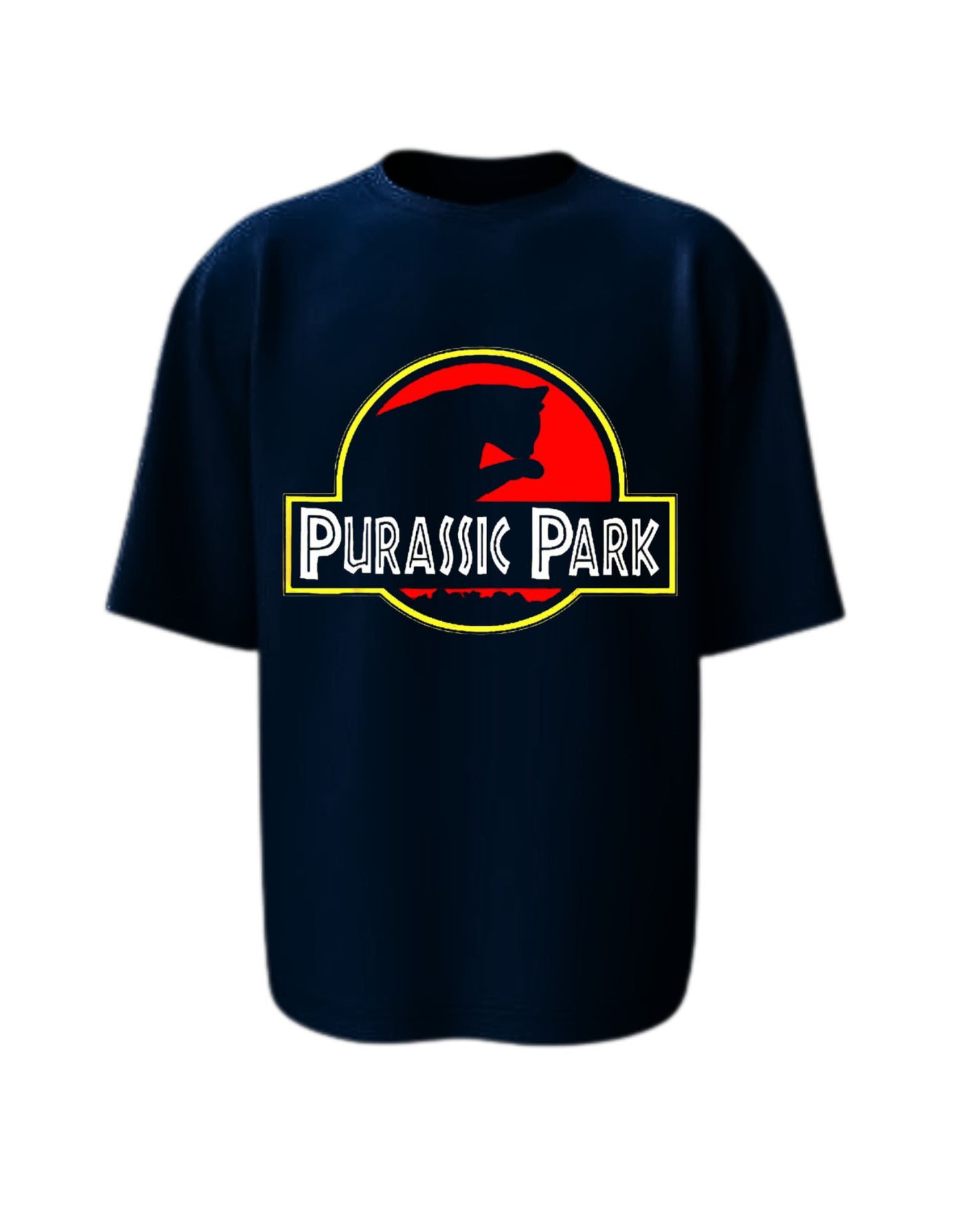 Camisa Manga Corta Oversize - Purassic Park