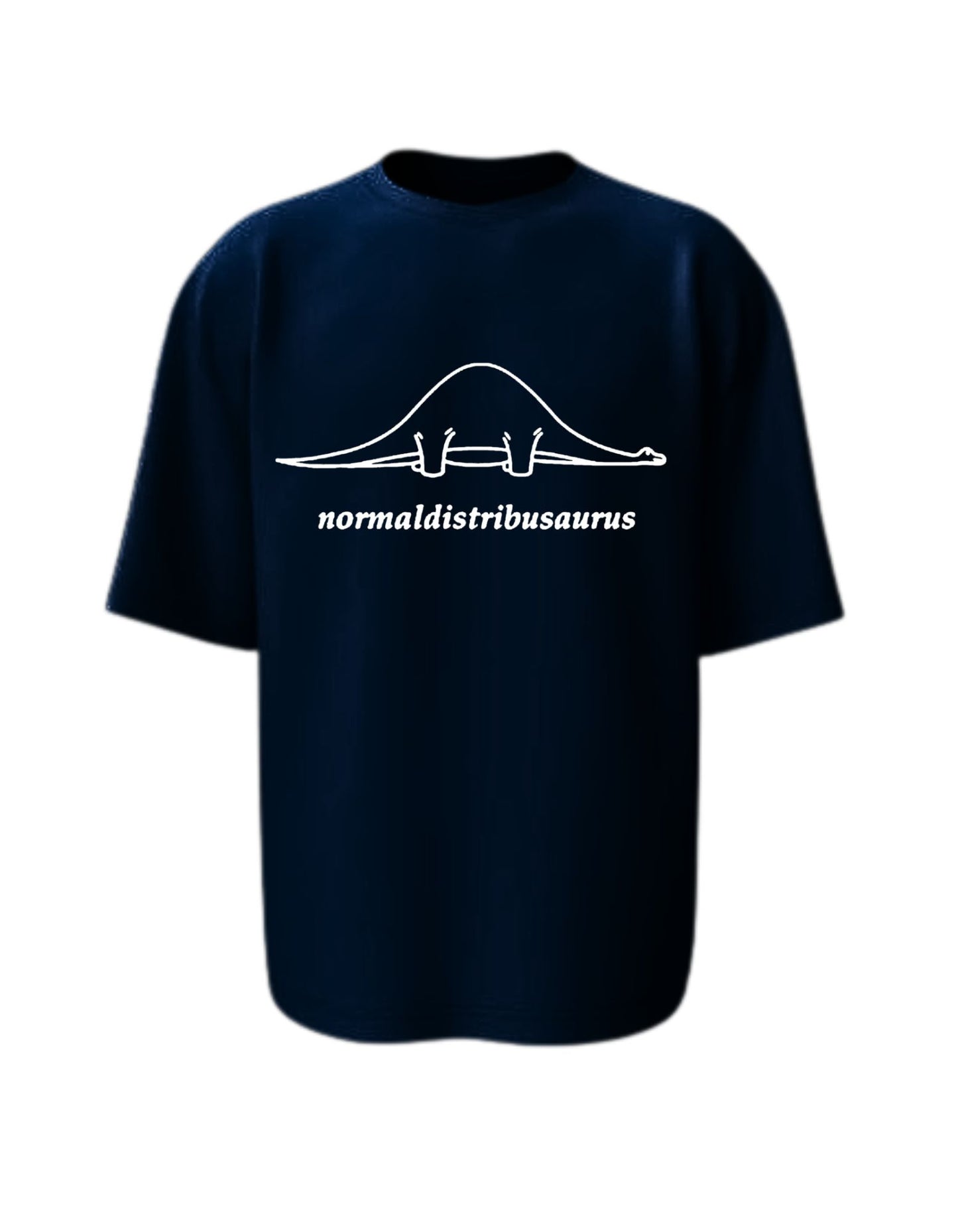 Camisa Manga Corta Oversize - Normaldistribusaurus