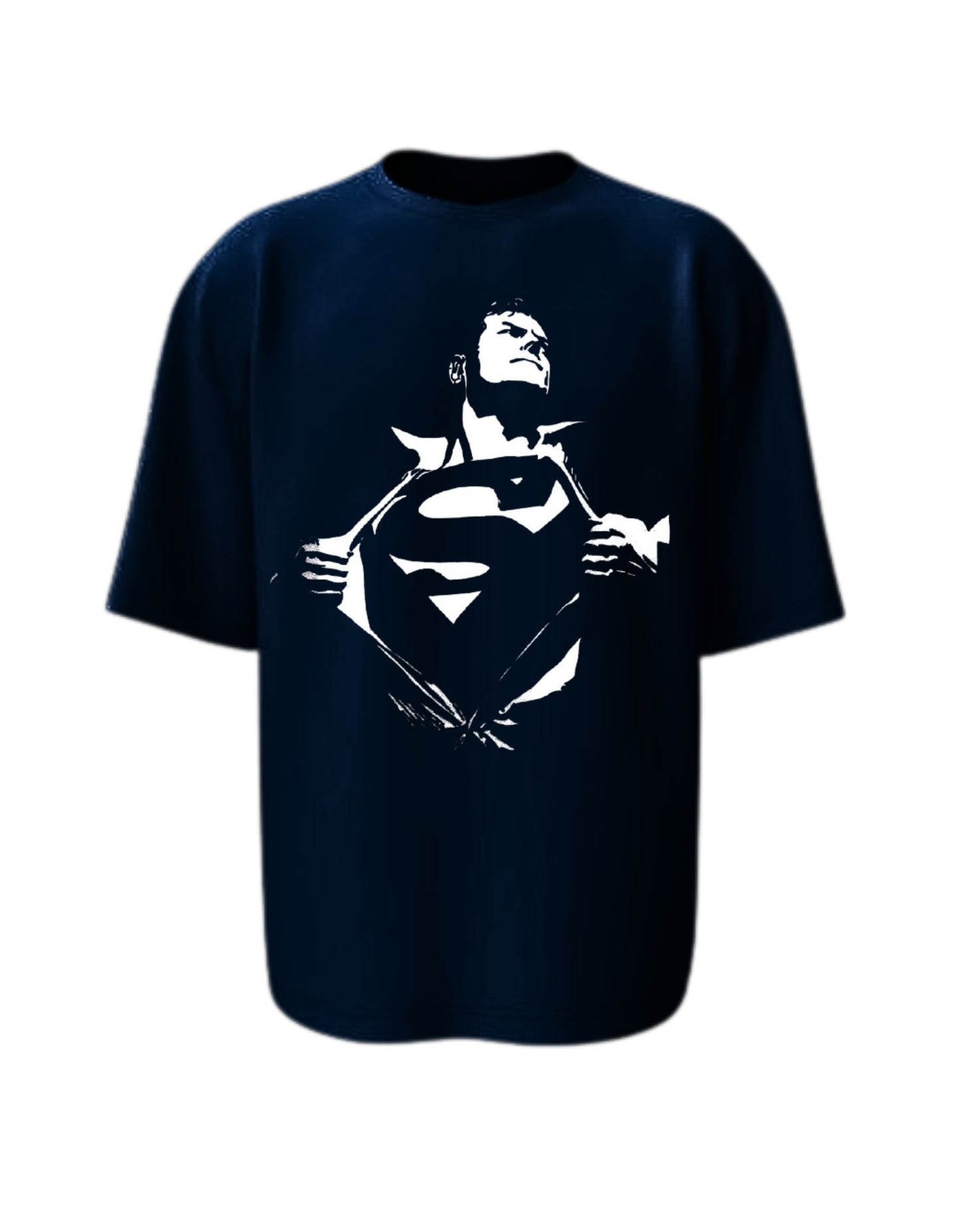 Camisa Manga Corta Oversize - The Great Superman