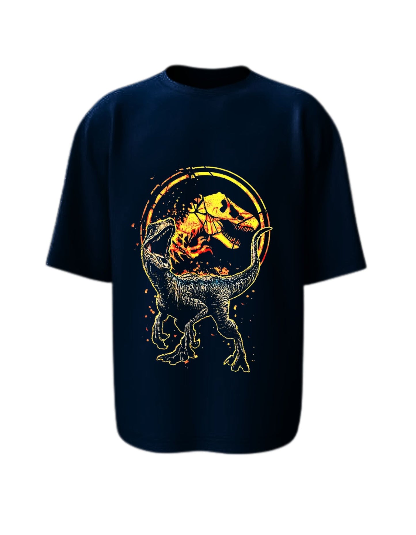 Camisa Manga Corta Oversize - Blue