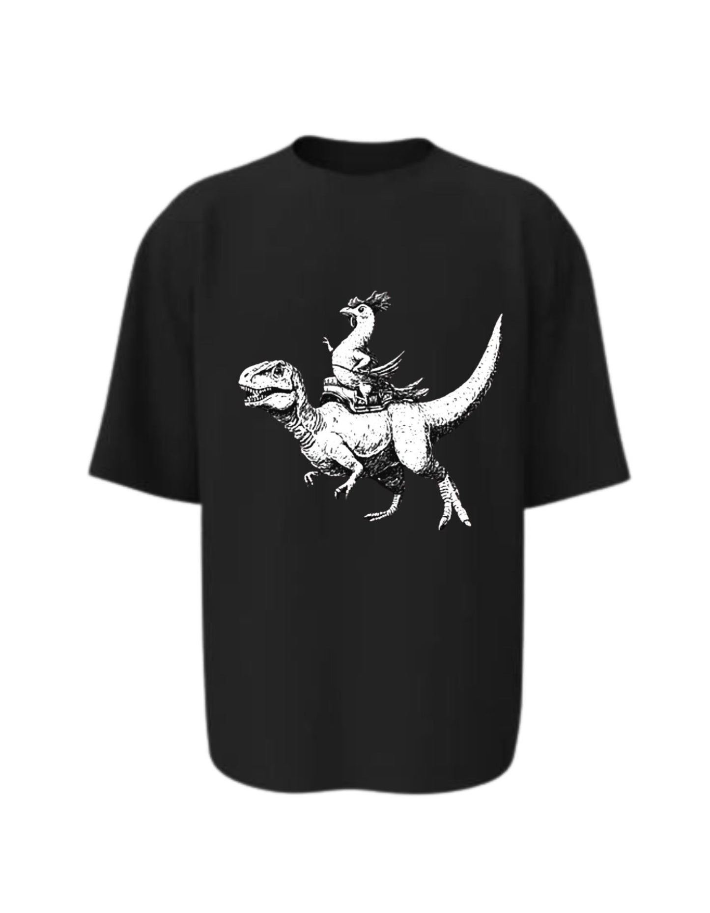 Camisa Manga Corta Oversize - El Pasado Y El Presente