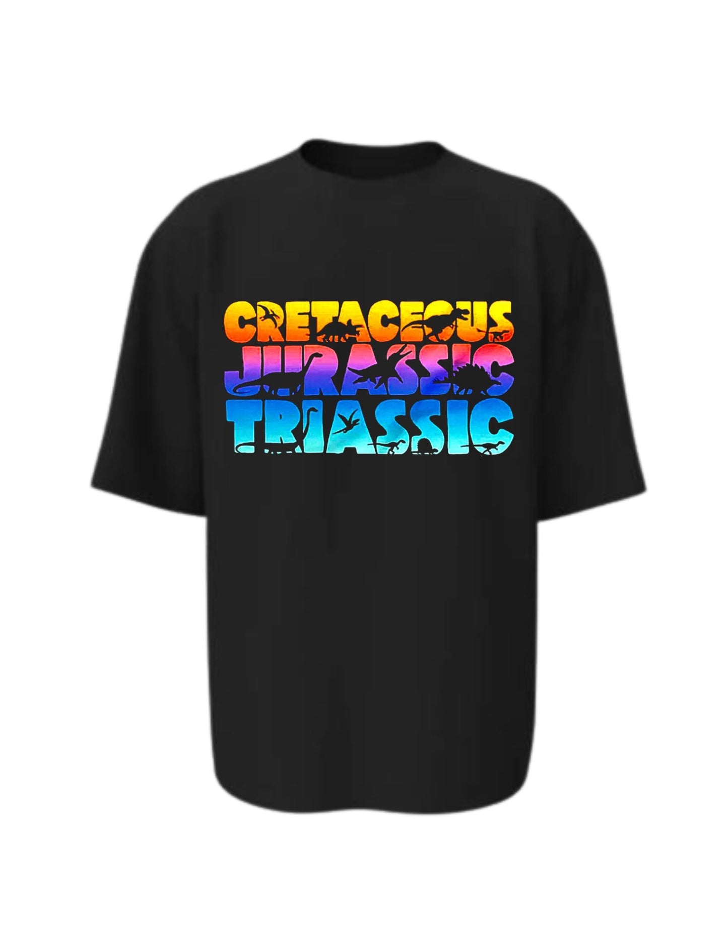 Camisa Manga Corta Oversize - Los Mejores Periodos Geológicos