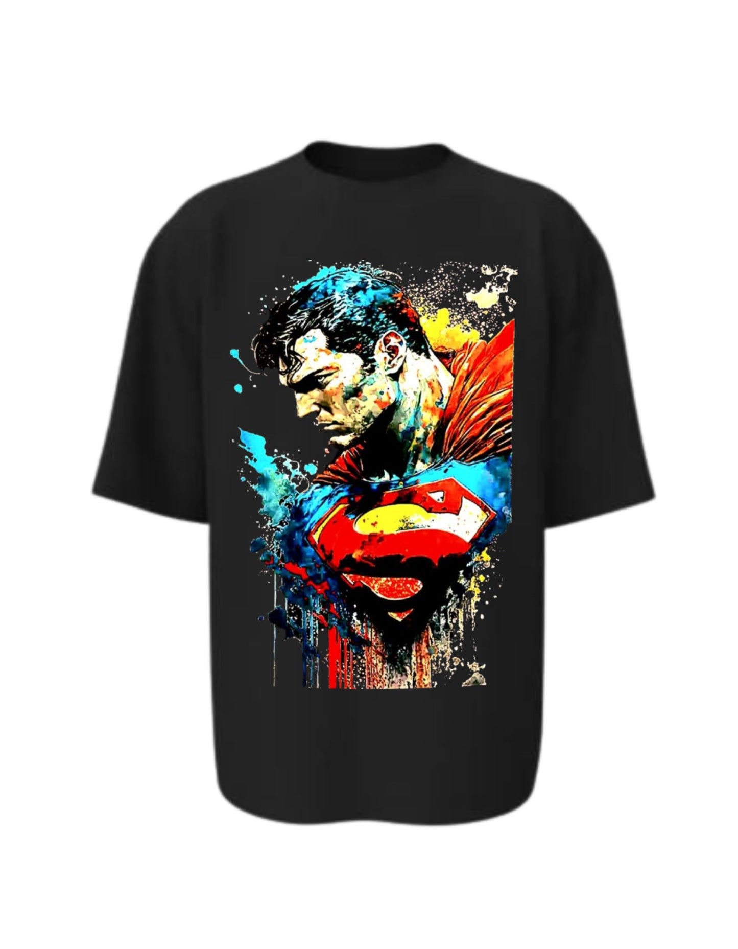 Camisa Manga Corta Oversize - Increíble Superman