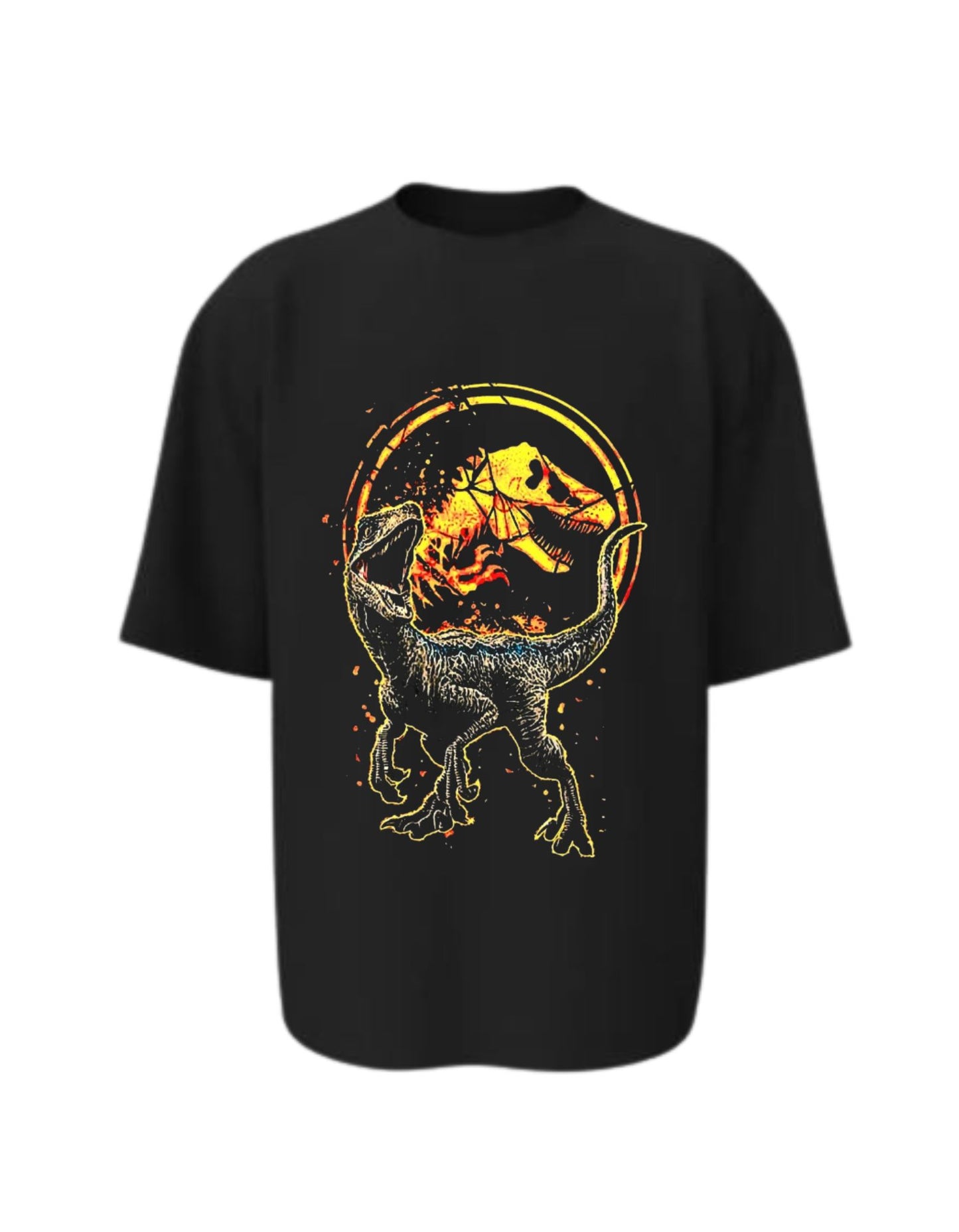 Camisa Manga Corta Oversize - Blue