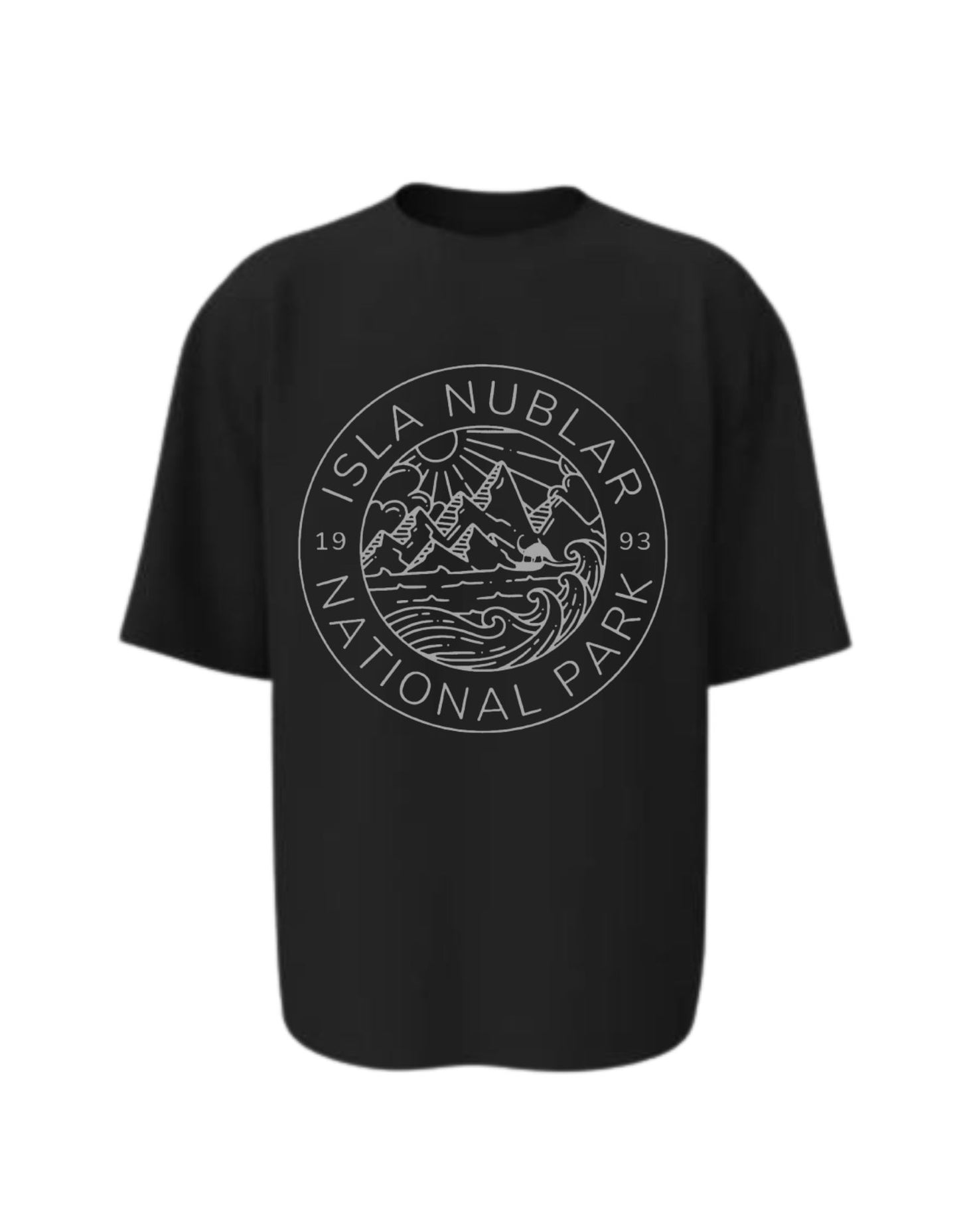 Camisa Manga Corta Oversize - Parque Nacional Isla Nublar