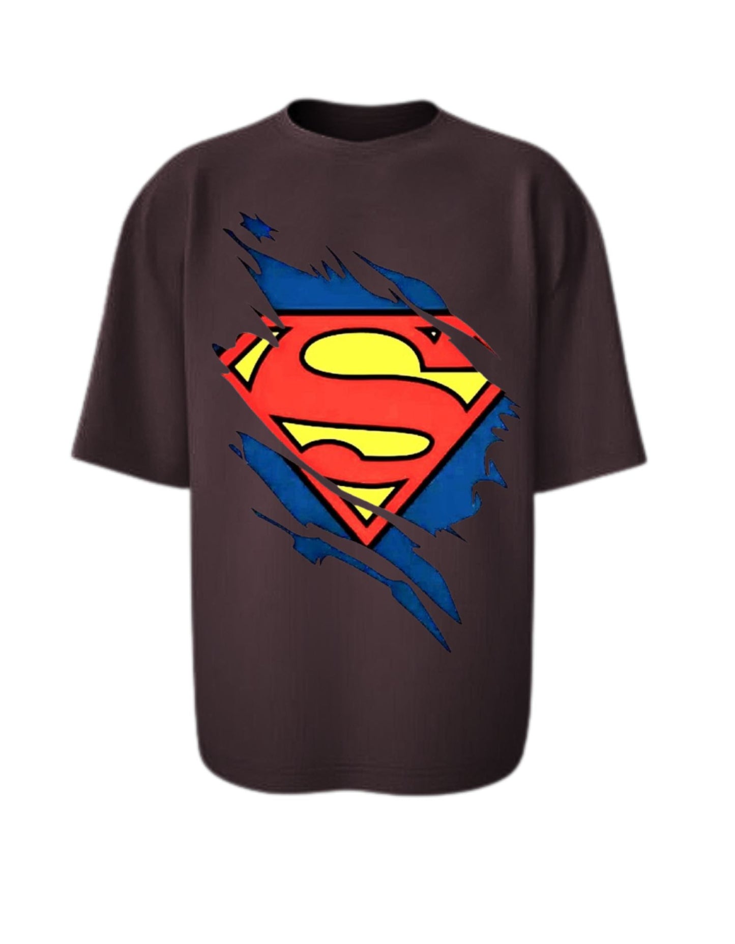 Camisa Manga Corta Oversize - Superman Al Descubierto
