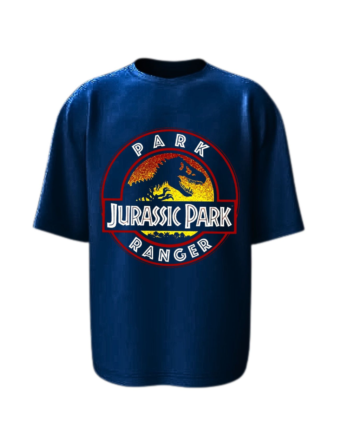 Camisa Manga Corta Oversize - Jurassic Park Ranger