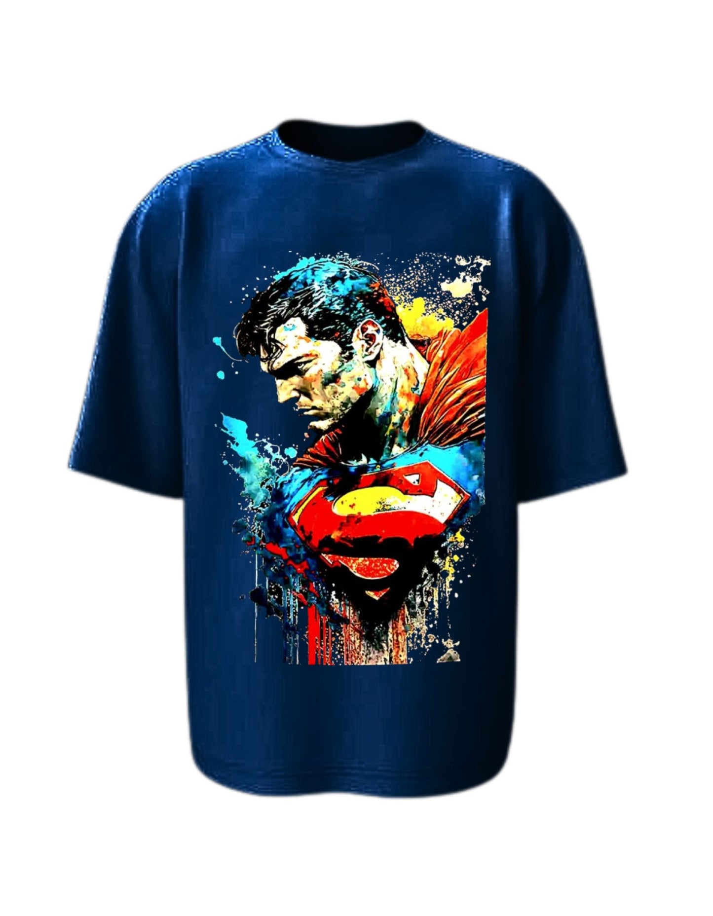 Camisa Manga Corta Oversize - Increíble Superman