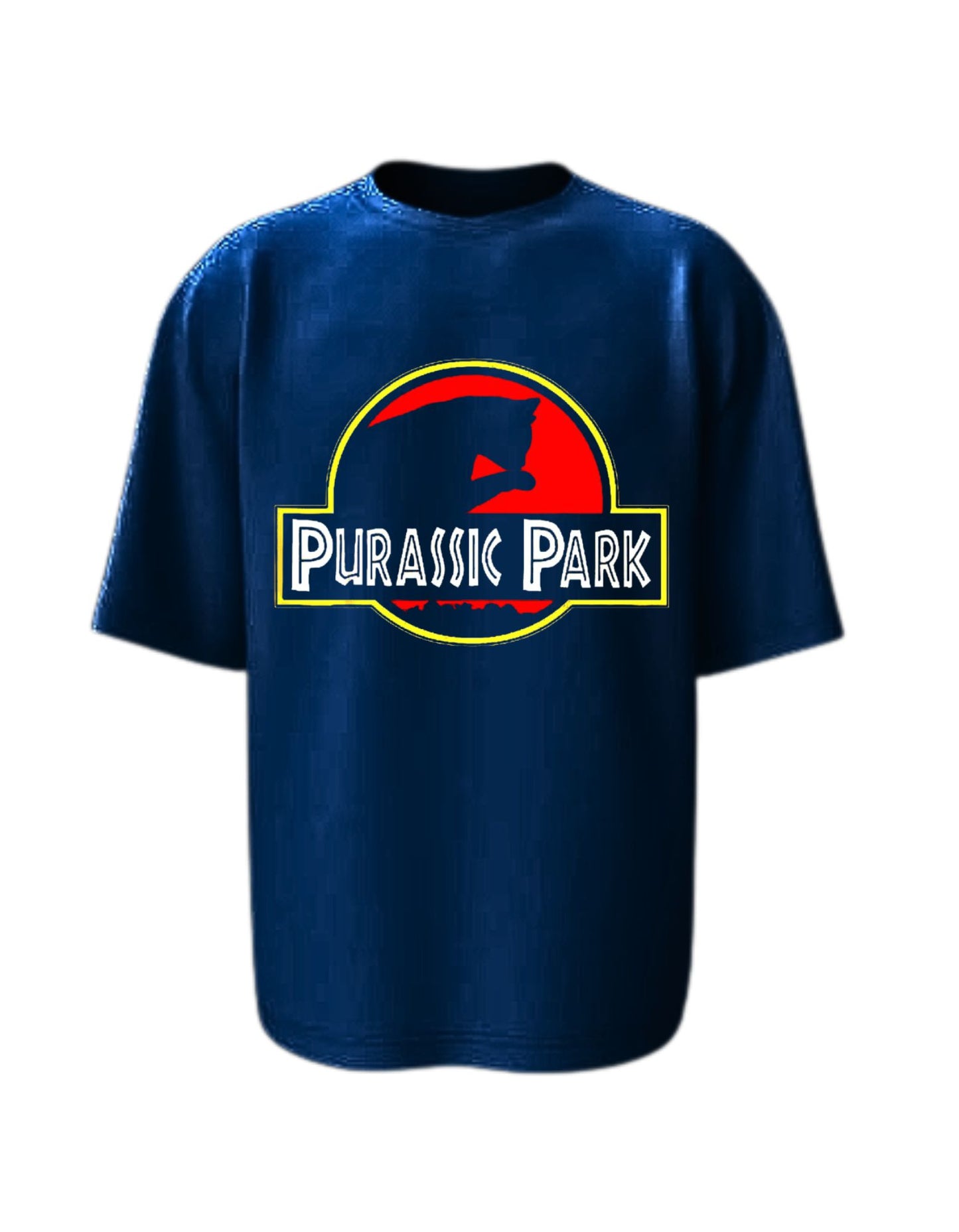 Camisa Manga Corta Oversize - Purassic Park
