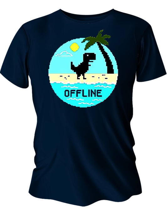 Camisa Manga Corta - T Rex Offline