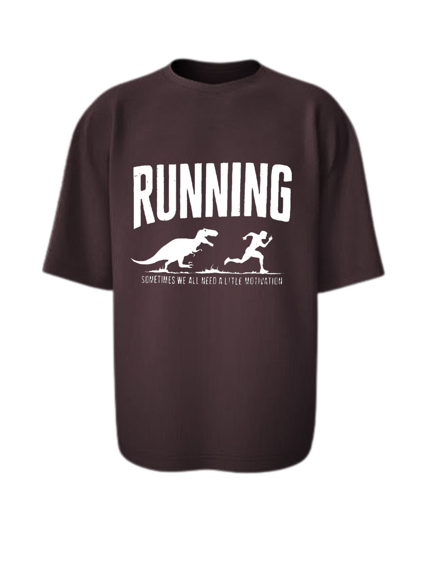 Camisa Manga Corta Oversize - Running More Motivation