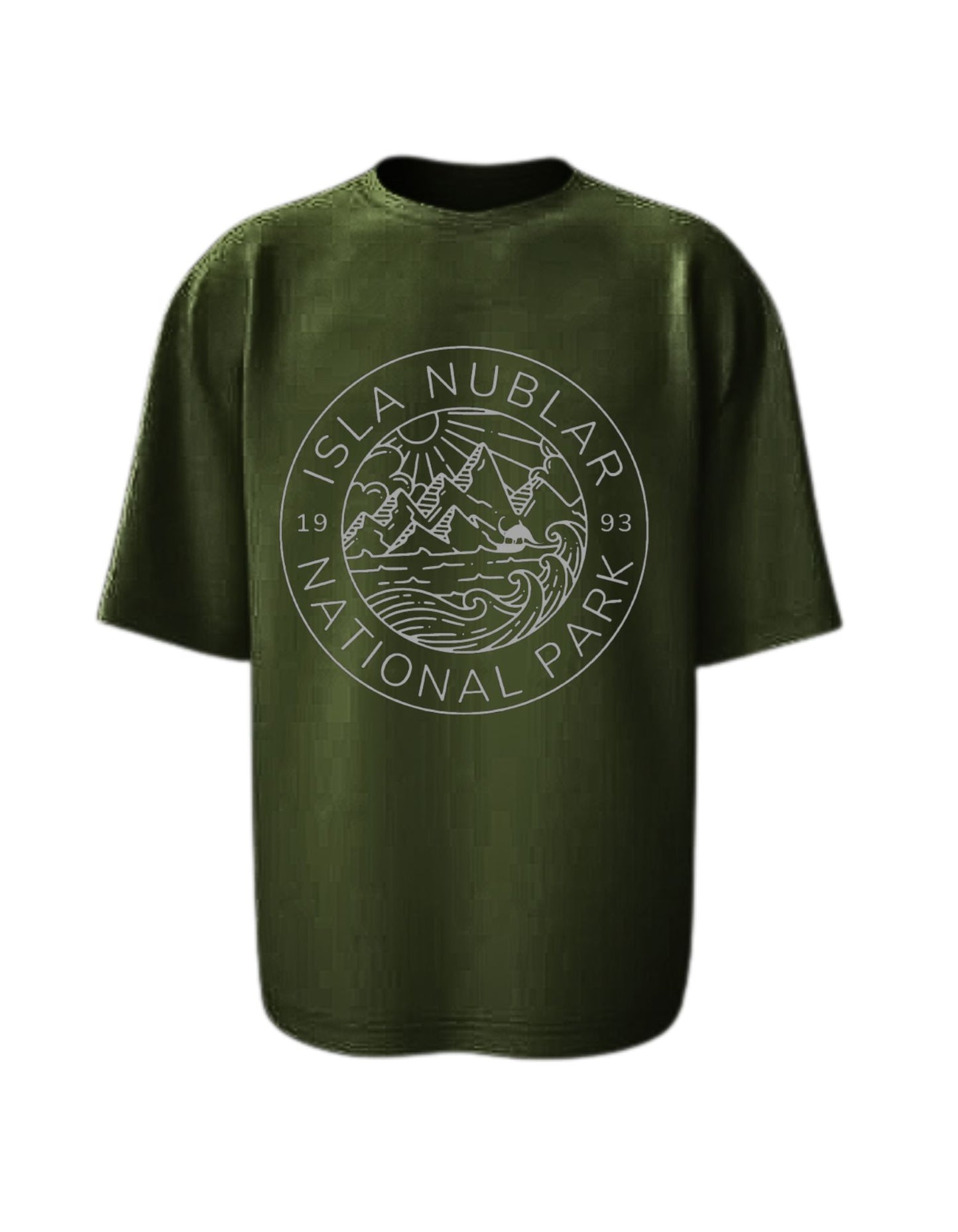 Camisa Manga Corta Oversize - Parque Nacional Isla Nublar
