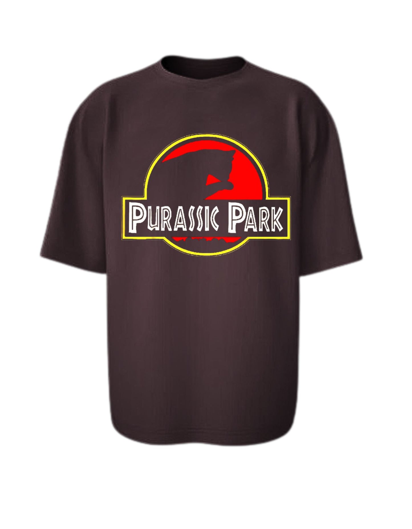 Camisa Manga Corta Oversize - Purassic Park