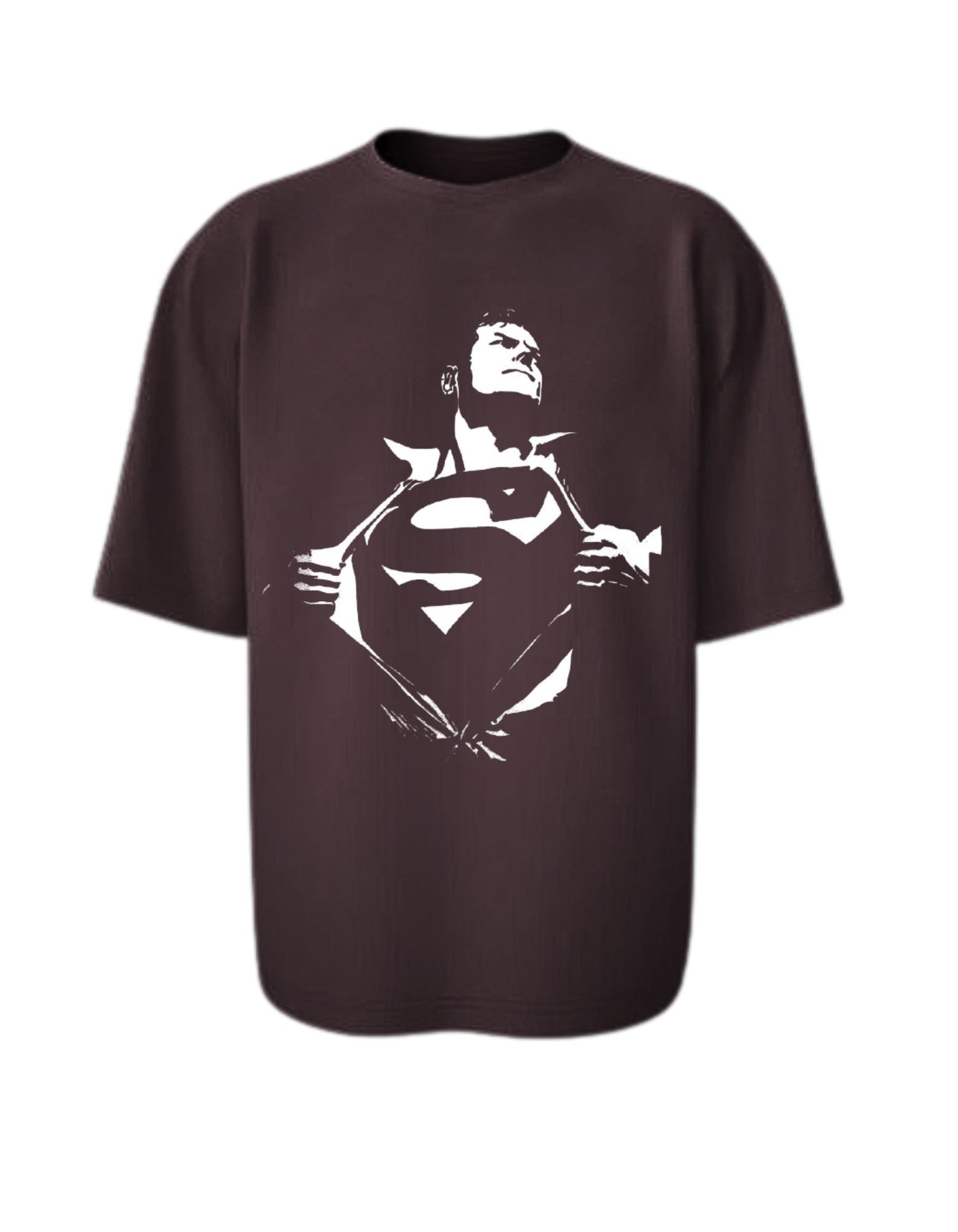 Camisa Manga Corta Oversize - The Great Superman