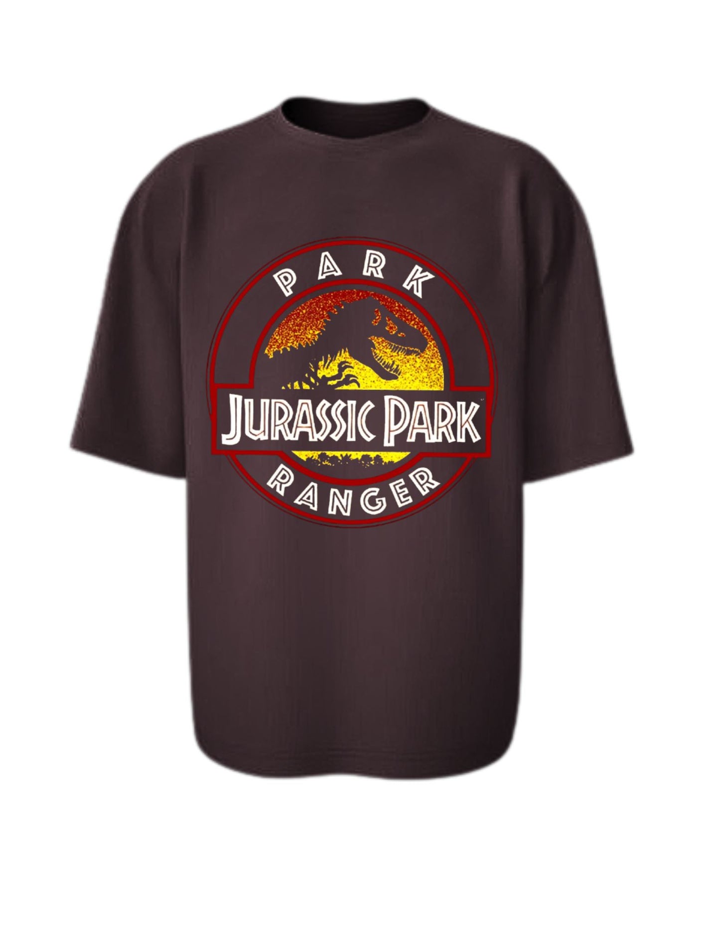 Camisa Manga Corta Oversize - Jurassic Park Ranger