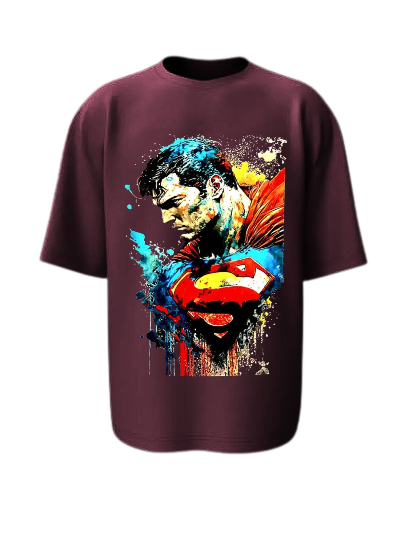 Camisa Manga Corta Oversize - Increíble Superman
