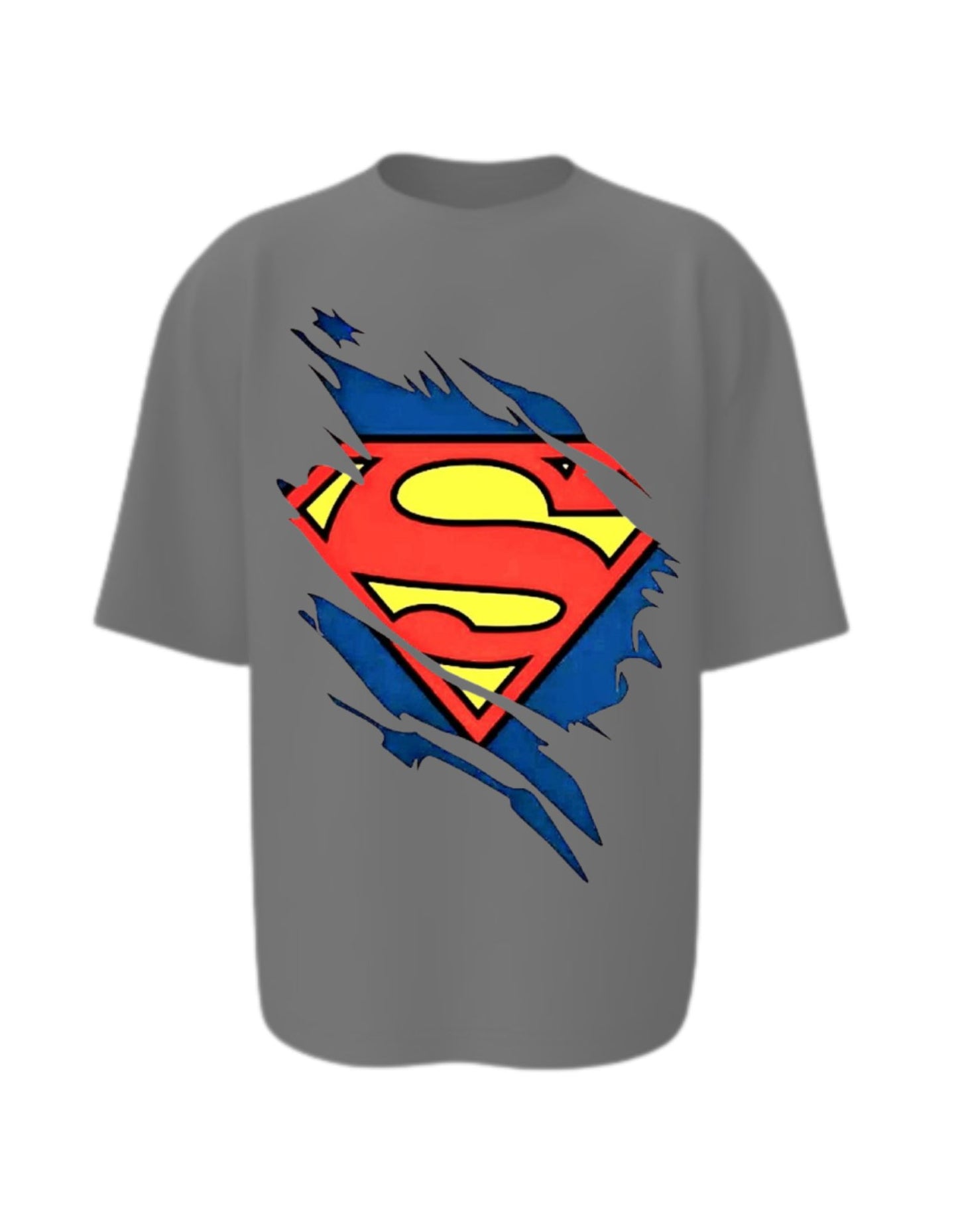 Camisa Manga Corta Oversize - Superman Al Descubierto