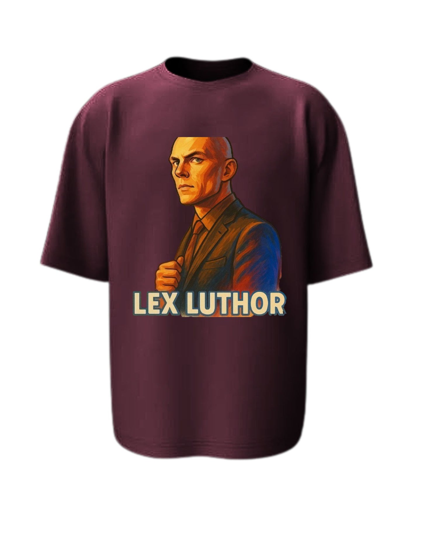 Camisa Manga Corta Oversize - Lex Luthor
